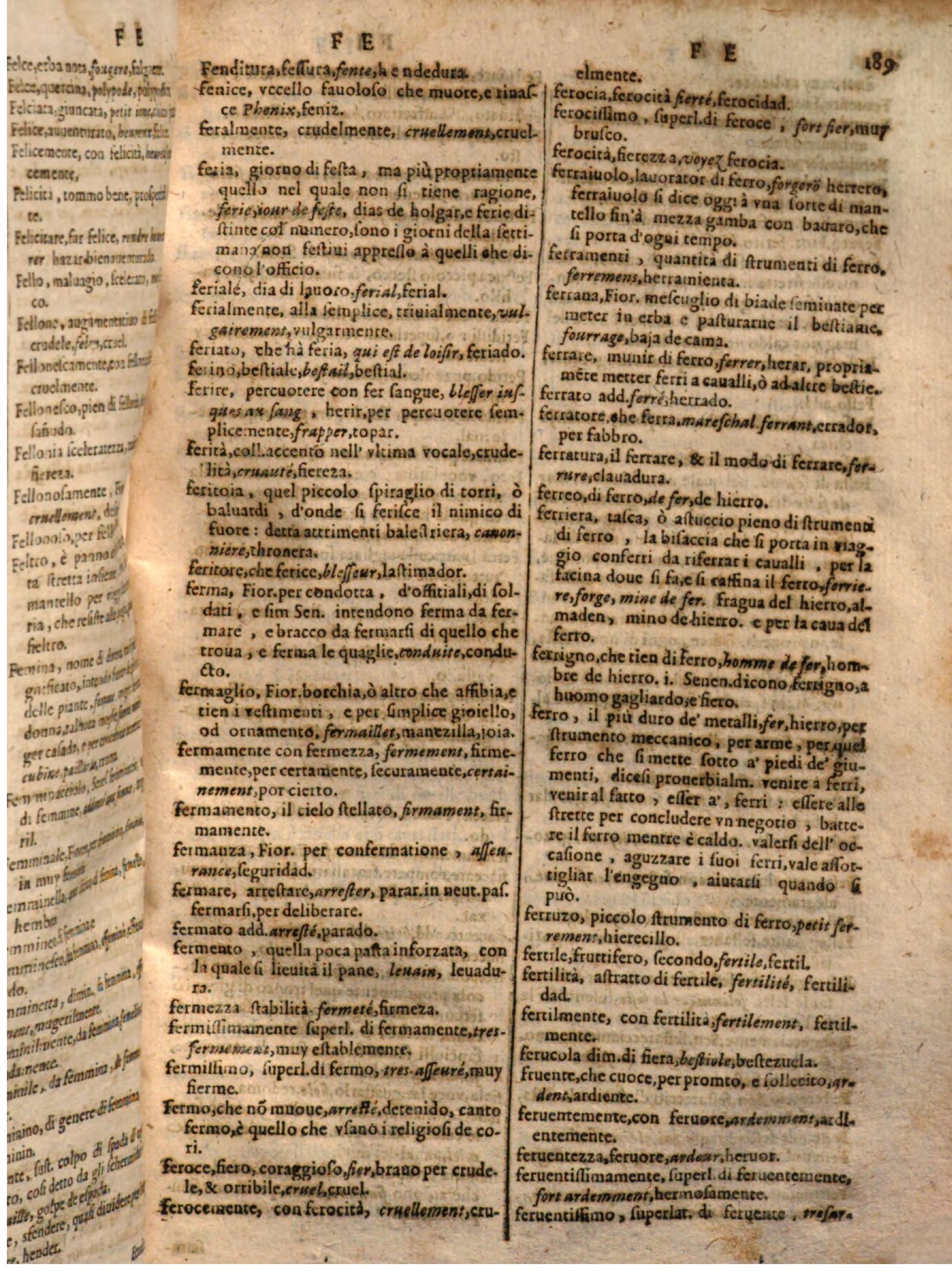1644 - Jacques Crespin - Trésor des trois langues - Passau 1644 - Jacques Crespin - Trésor des trois langues - Passau