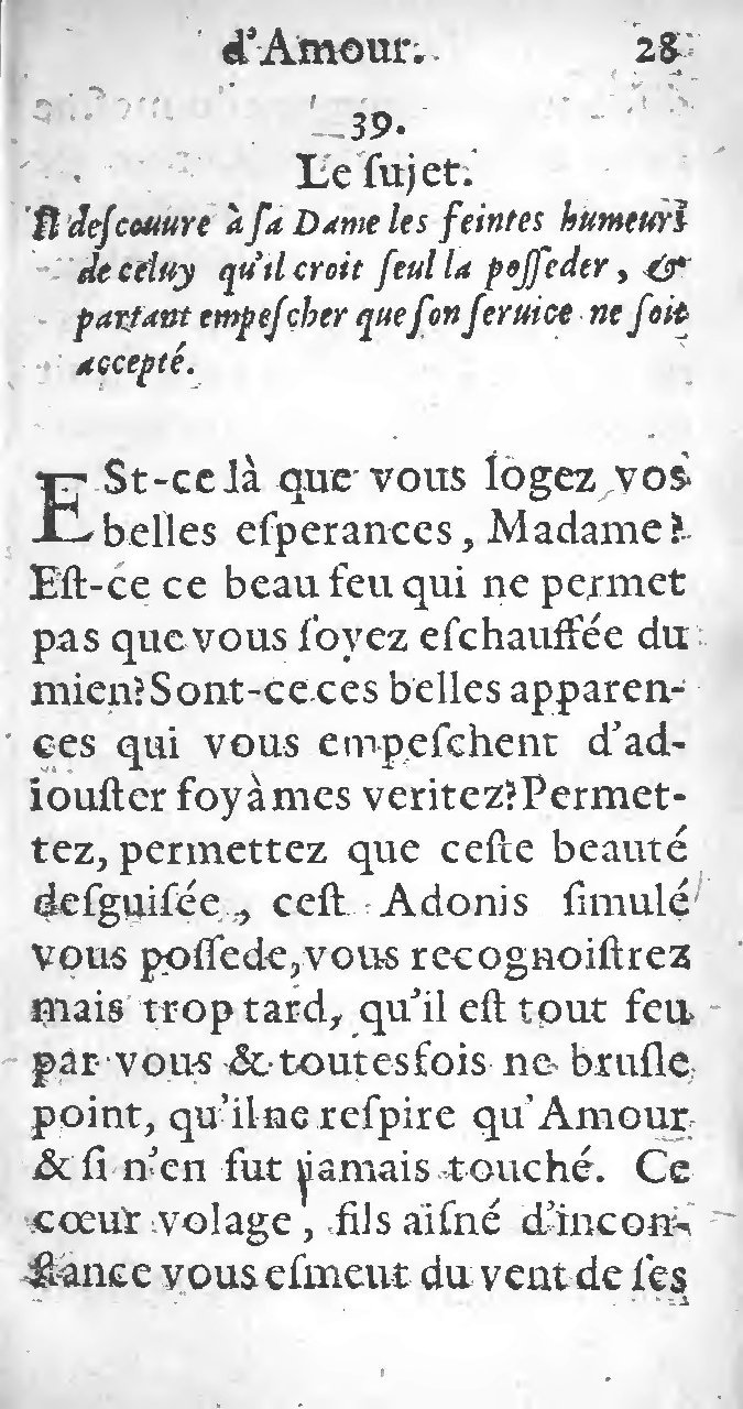 1597 - Thomas Daré - Trésor d’amour - Toronto
