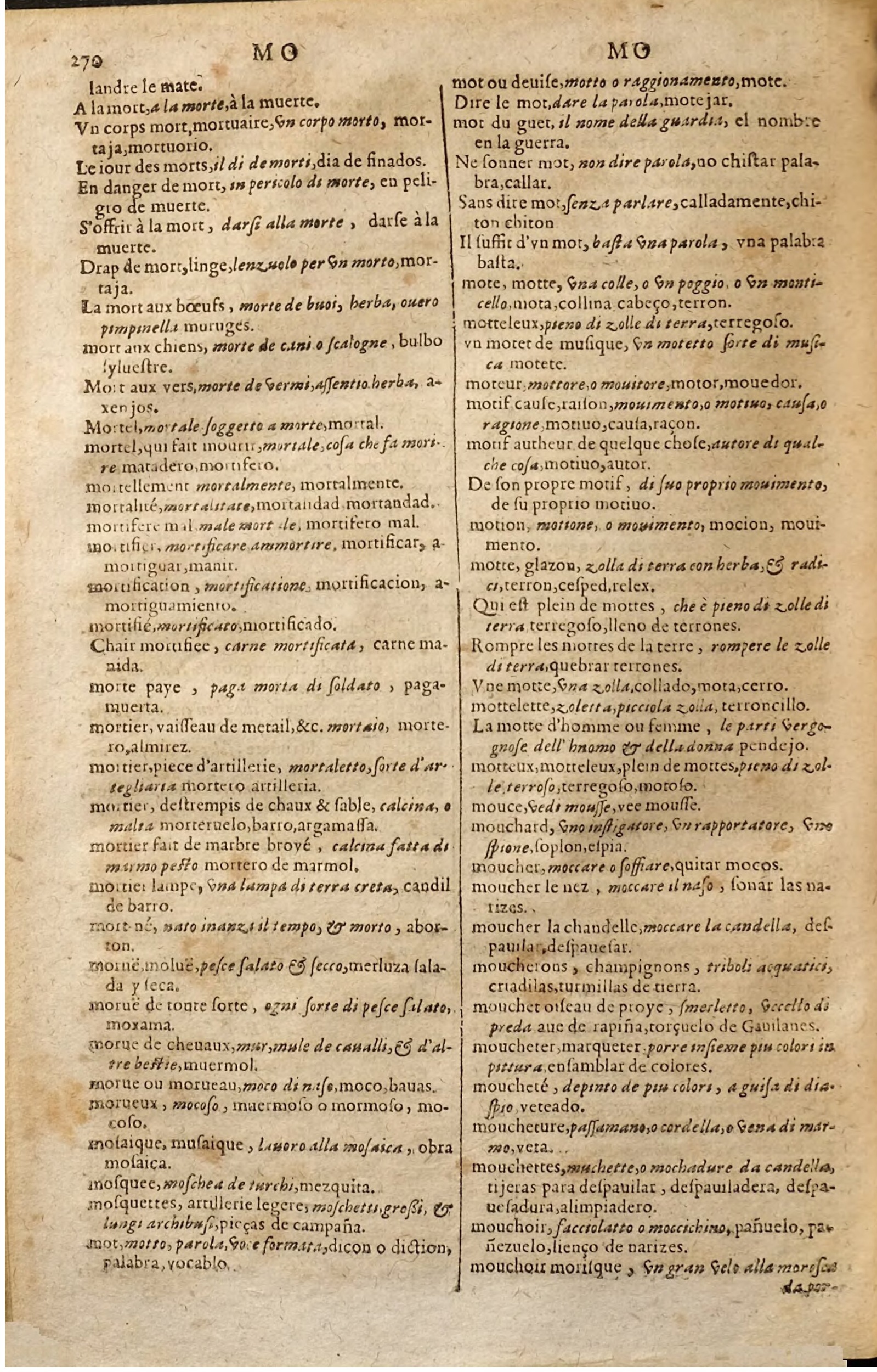 1627 - Jacques Crespin - Trésor des trois langues (Seconde partie) - Regensburg