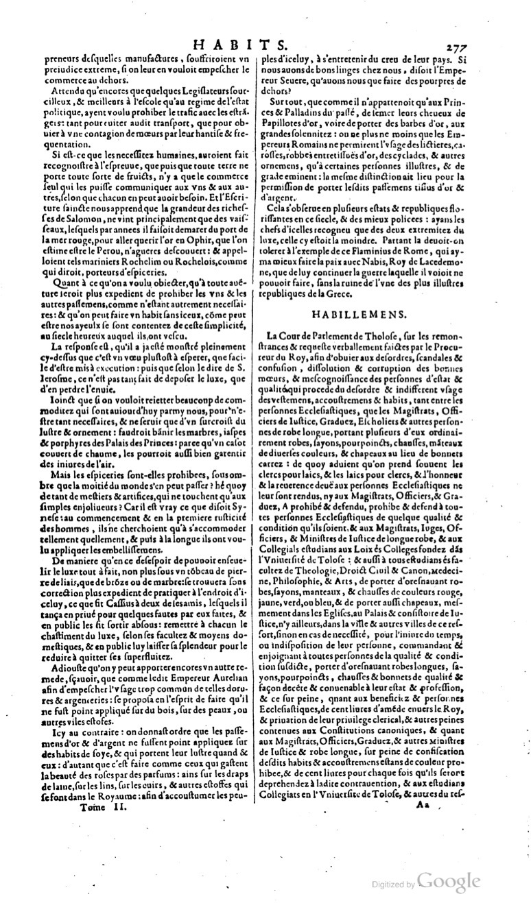 1629 - Veuve Nicolas Buon - Trésor du droit français (29620 T. 2) - BM Lyon