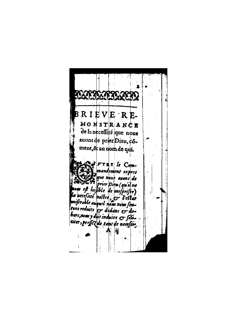 1596 - Guillaume Auvray - Trésor des prières, oraisons et instructions chrétiennes - BnF