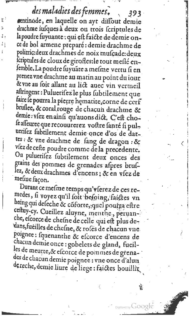 1617 - Jean Le Bouc - Trésor des remèdes secrets - BM Lyon