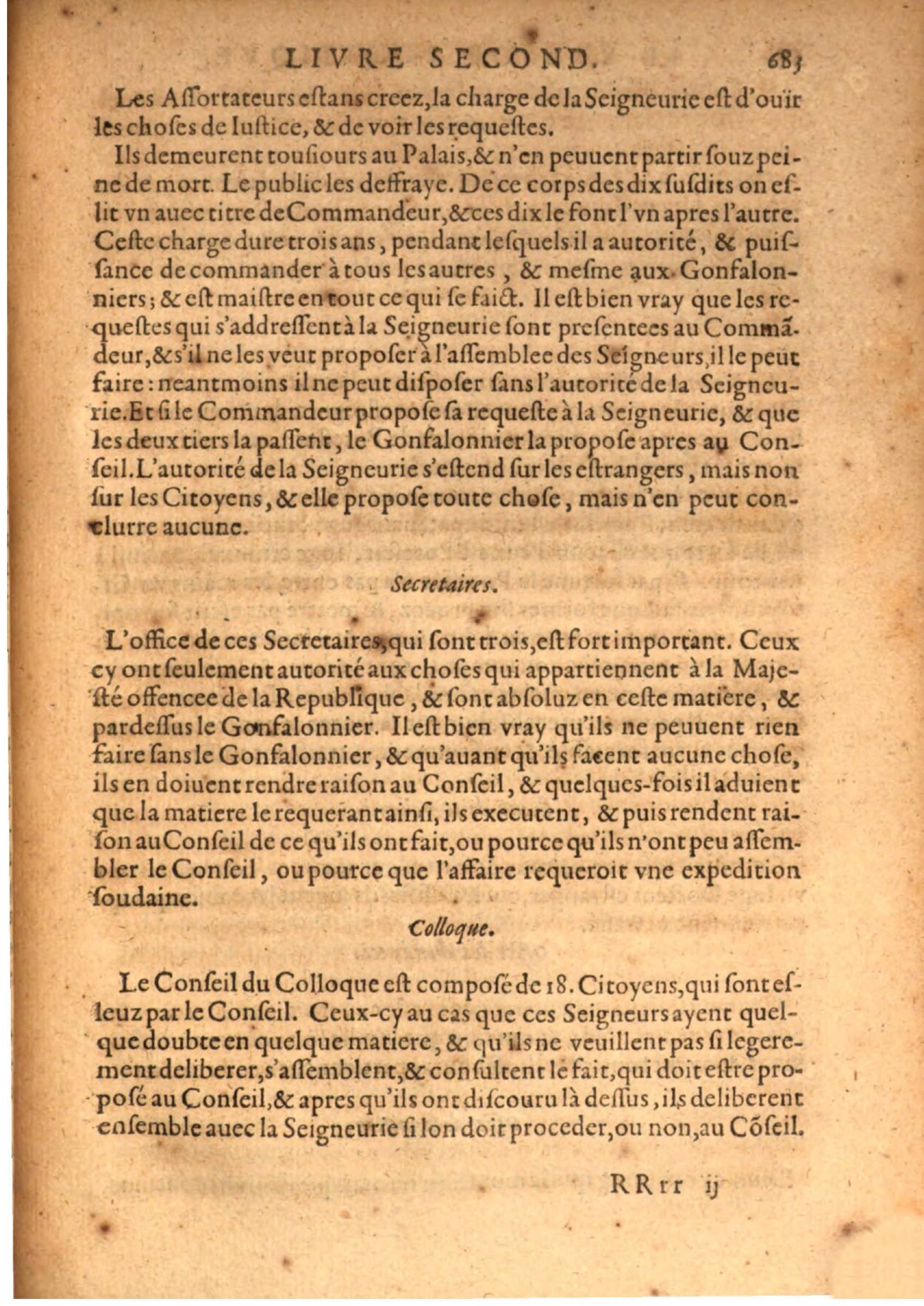 1608 - Pierre Chevalier - Trésor politique - BSB Munich
