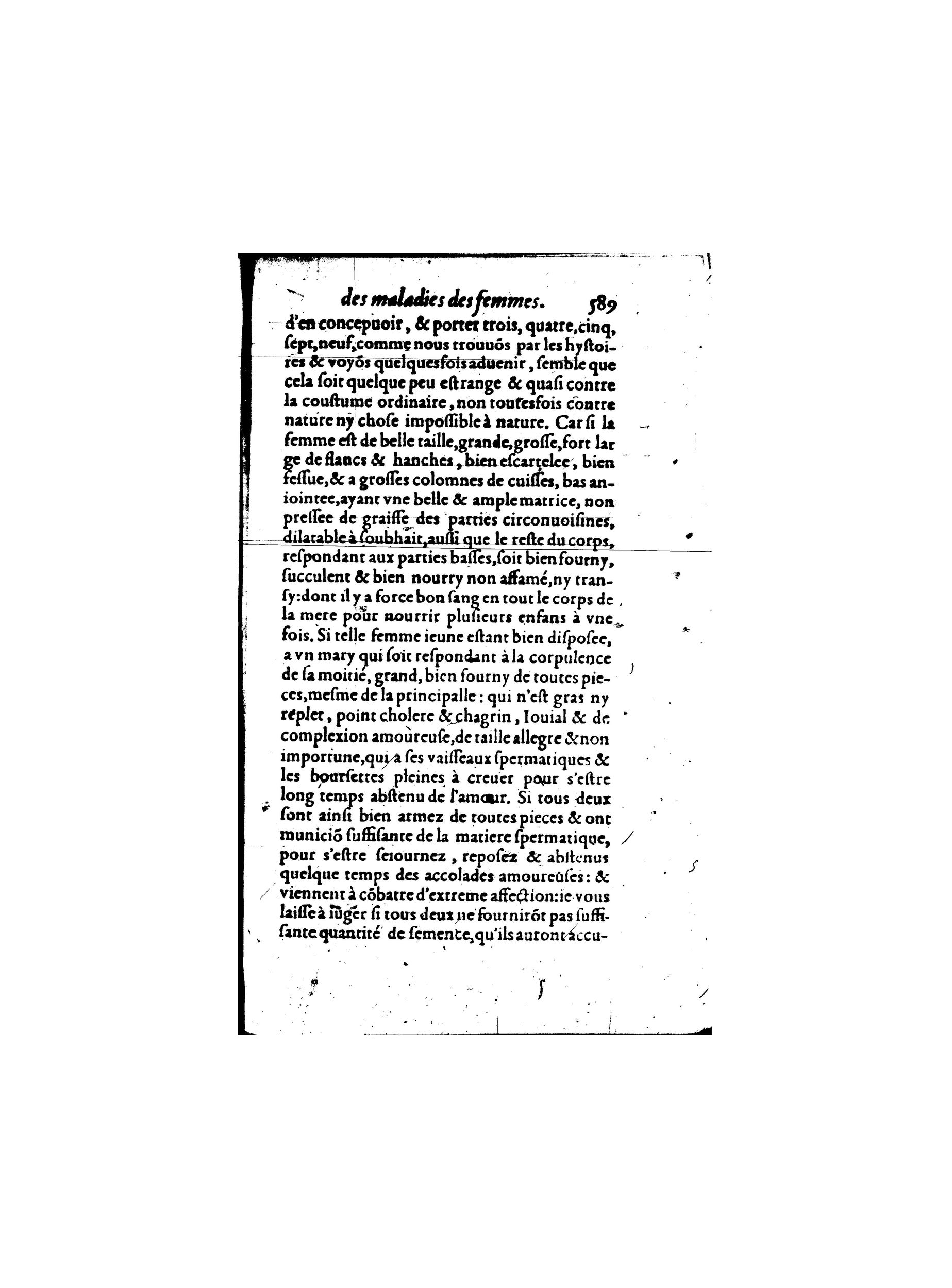 1587 - Jacques du Puis - Trésor des remèdes secrets pour les maladies des femmes - BnF