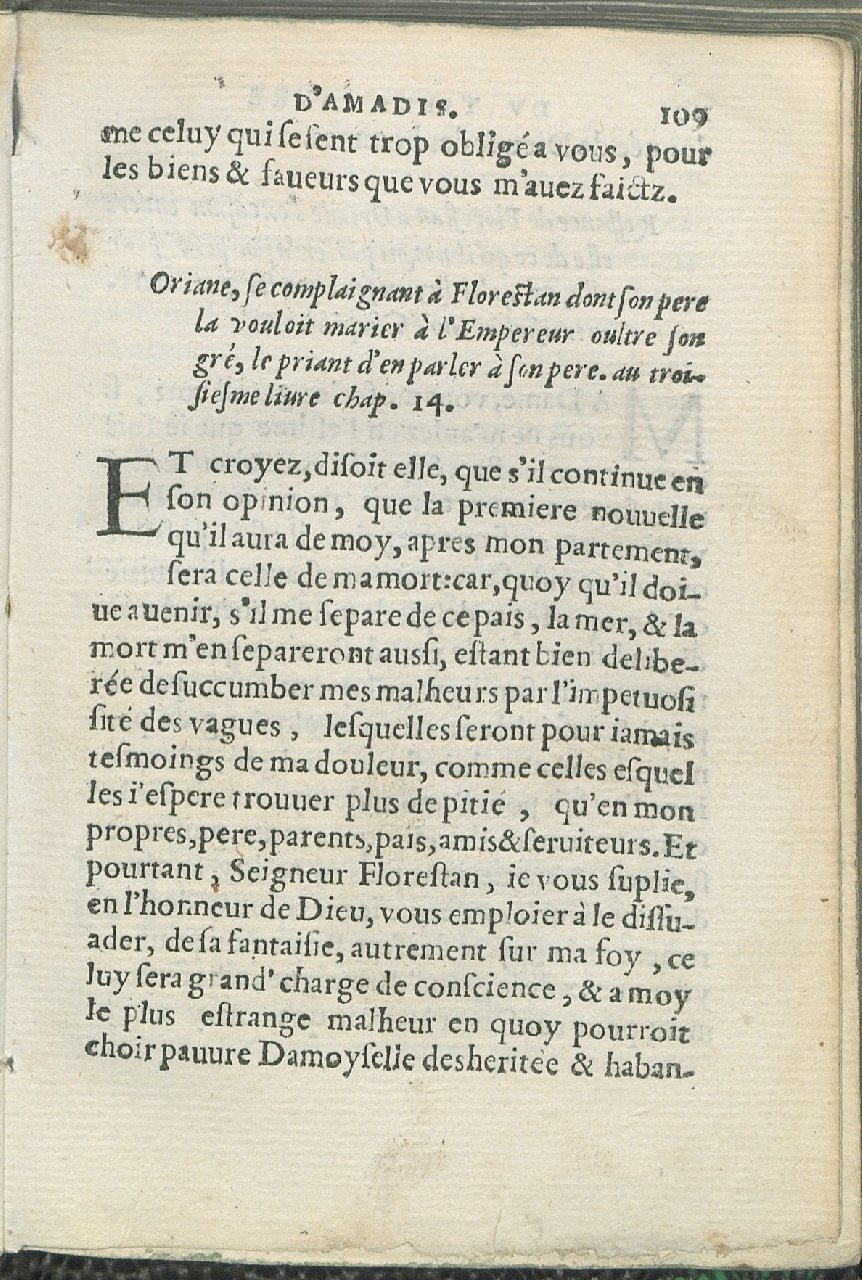 1559 - Pierre Regnard - Trésor des Amadis - Det KLG Copenhague