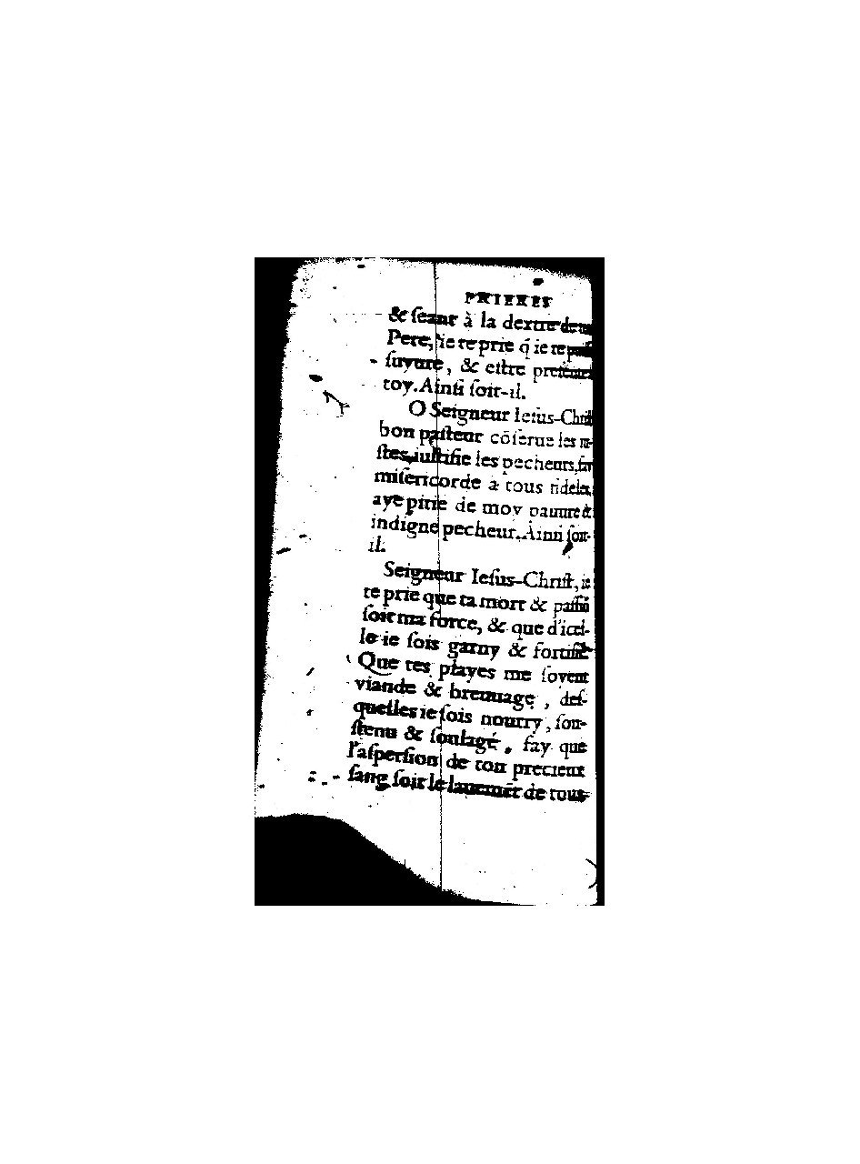 1596 - Guillaume Auvray - Trésor des prières, oraisons et instructions chrétiennes - BnF