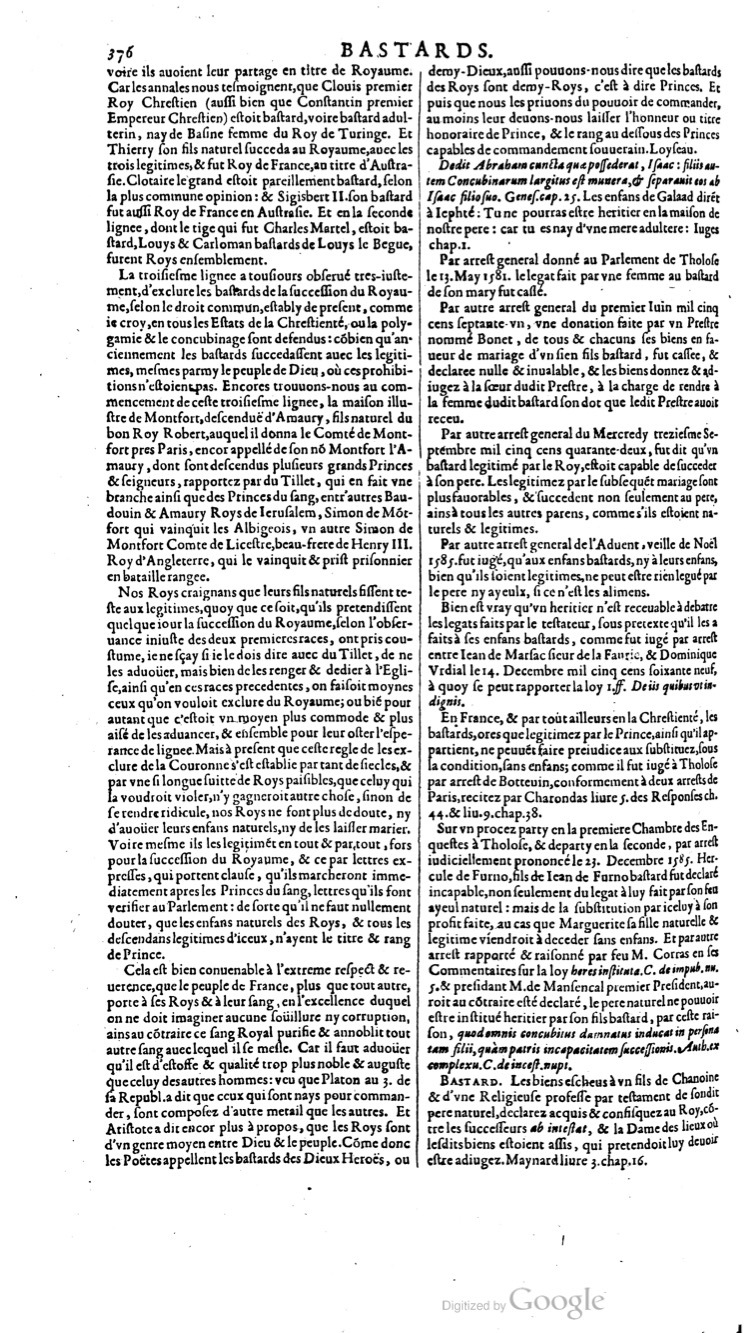 1629 - Veuve Nicolas Buon - Trésor du droit français (29620 T. 1) - BM Lyon 1629 - Veuve Nicolas Buon - Trésor du droit français (29620 T. 1) - BM Lyon