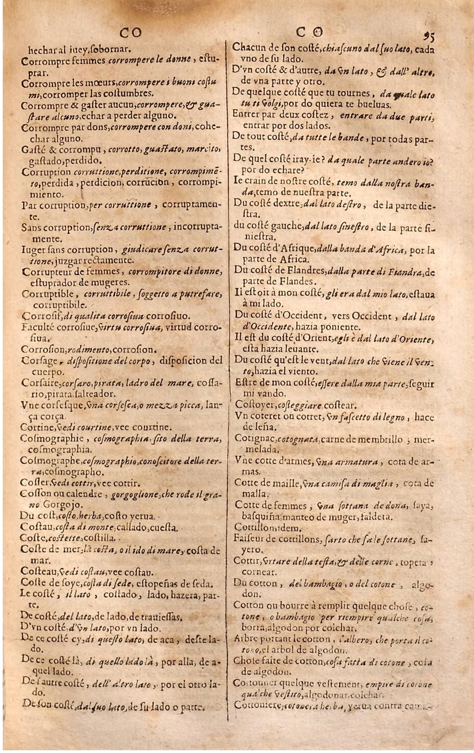 1627 - Jacques Crespin - Trésor des trois langues (Seconde partie) - Regensburg