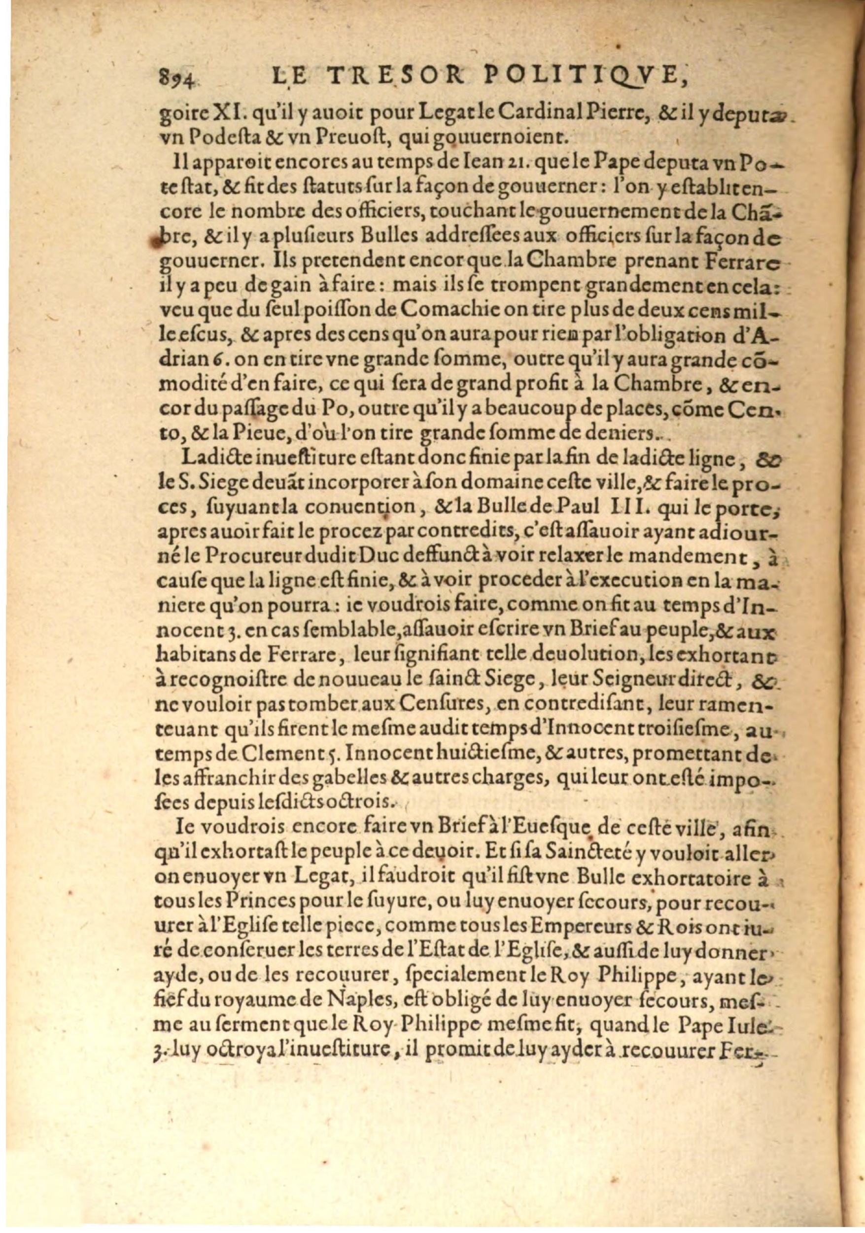 1608 - Nicolas Du Fossé - Trésor politique - BSB Munich