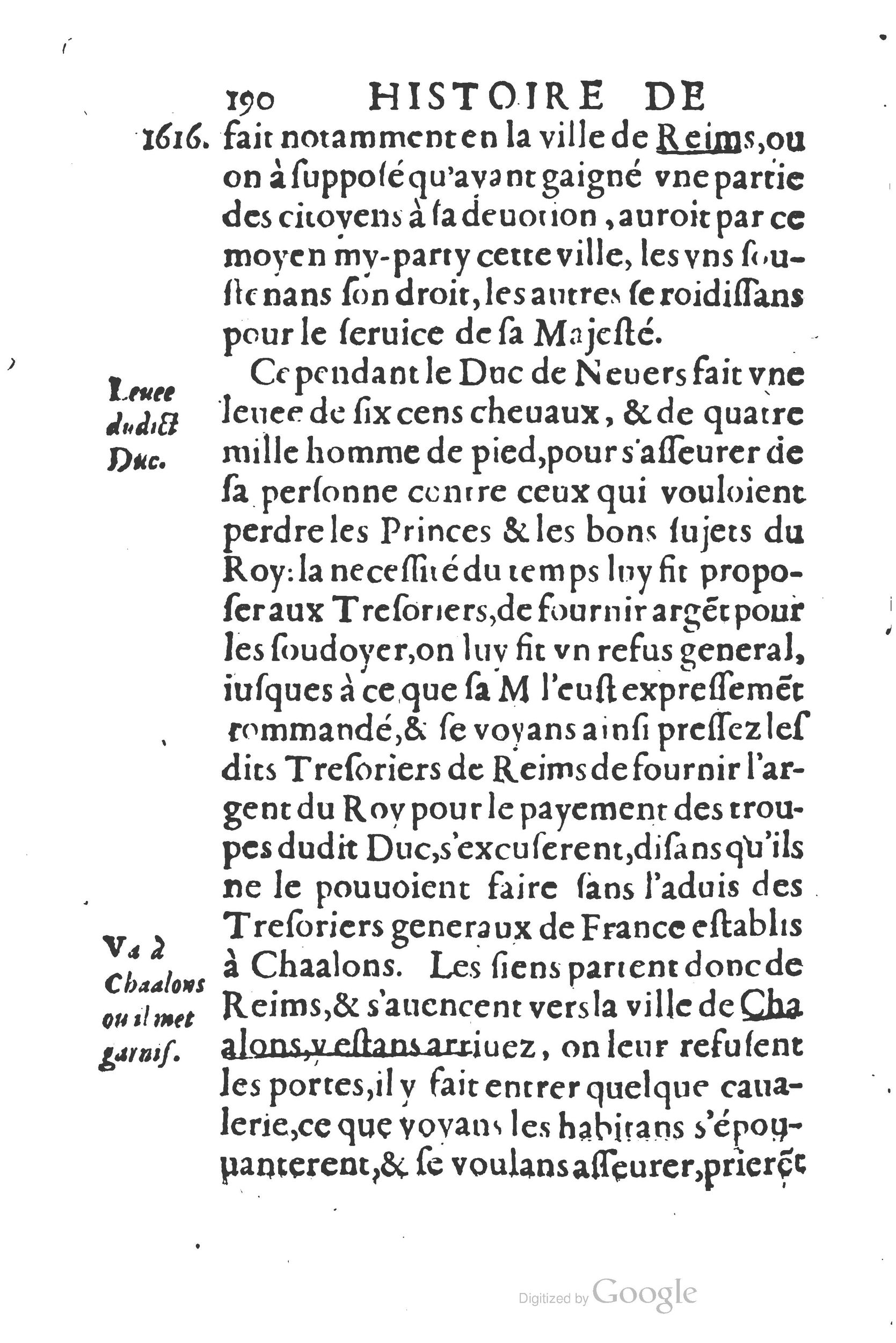 1626 - Joseph Bouillerot - Trésor de l’histoire générale de notre temps - BSB Munich