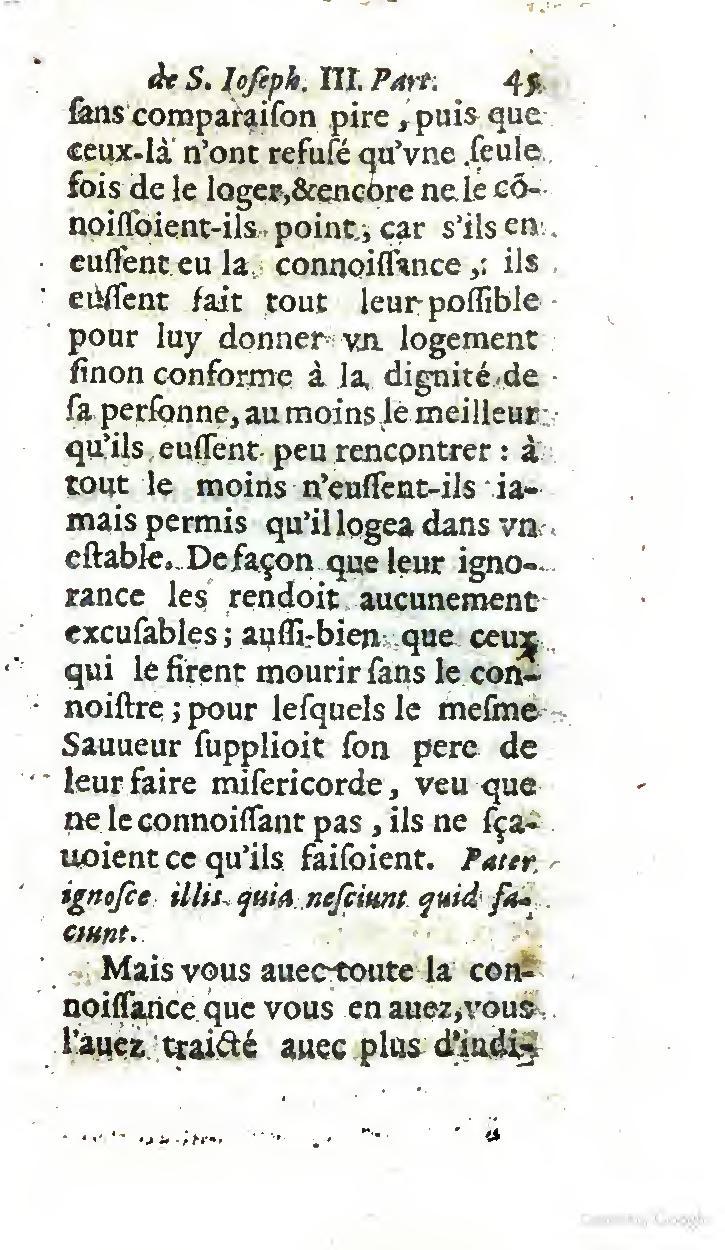 1646 - Jean Piot - Trésor inestimable de Saint-Joseph - BNC Rome