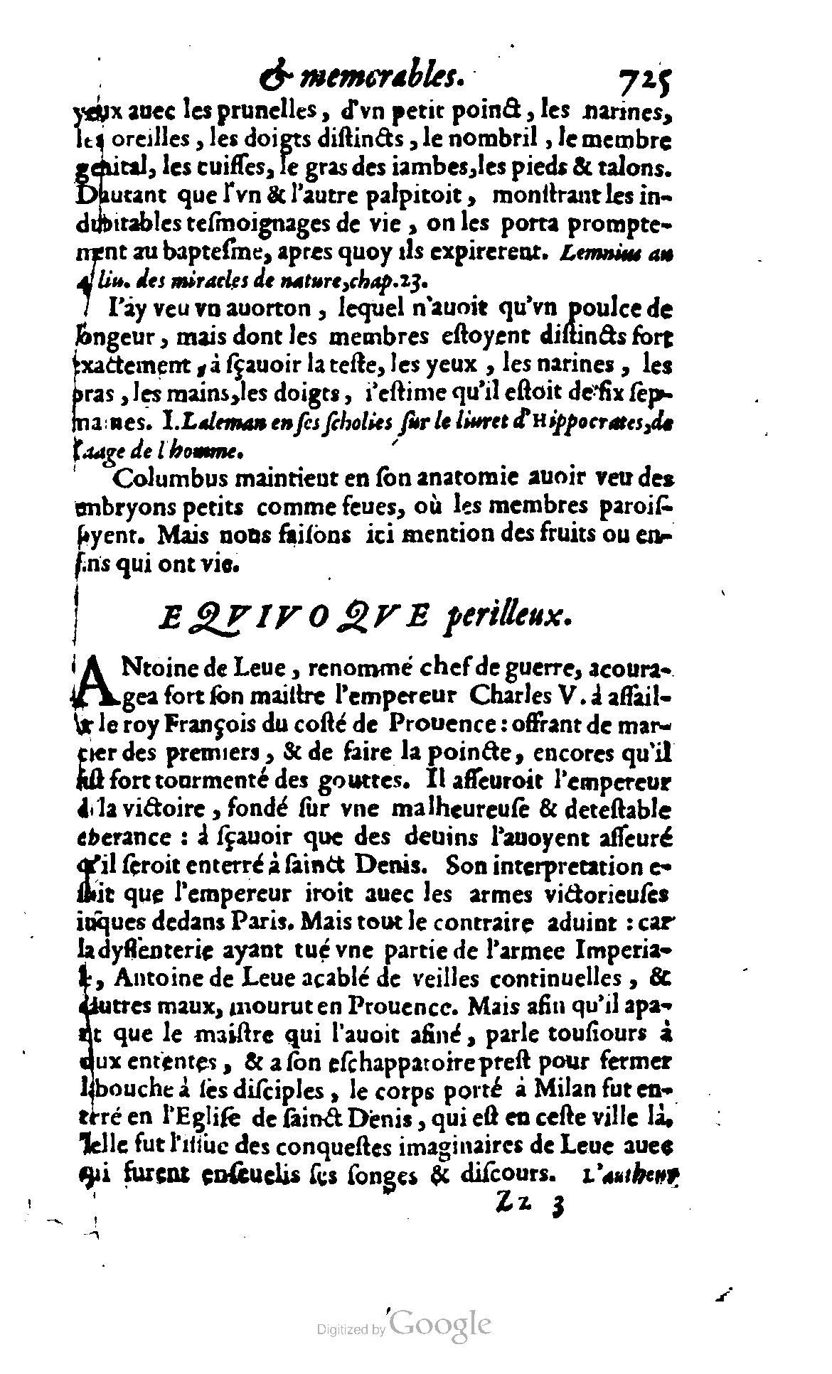 1620 - Samuel Crespin - Trésor d’histoires admirables et mémorables - BCU Lausanne