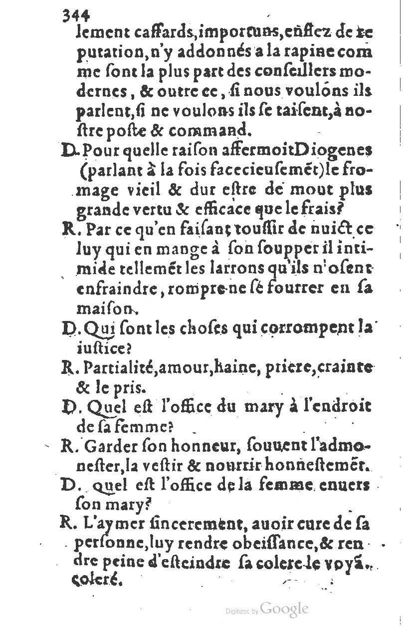1581 - Nicolas Bonfons  - Trésor des sentences dorées - Princeton