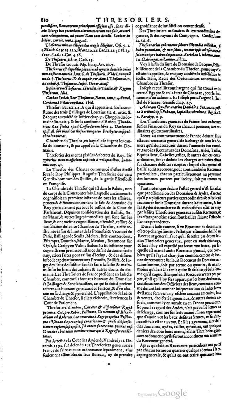 1629 - Veuve Nicolas Buon - Trésor du droit français (21754 T. 3) - BM Lyon