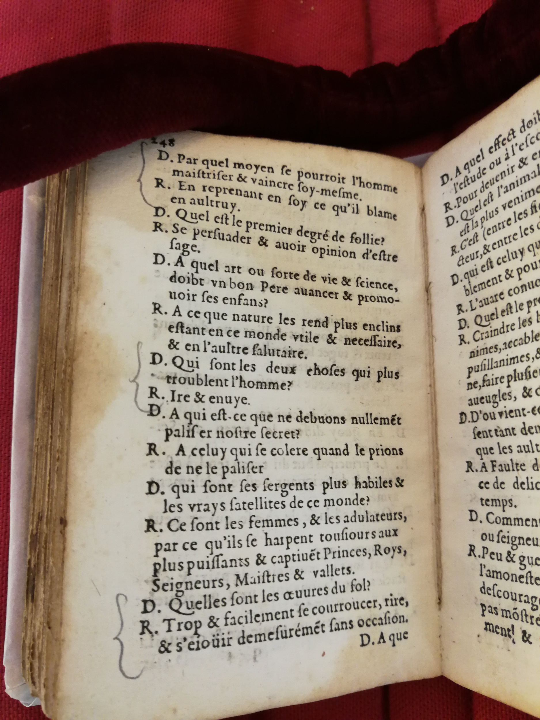 1577 - Jean d’Ogerolles - Trésor de sentences dorées - Bibliothèque Sainte-Geneviève