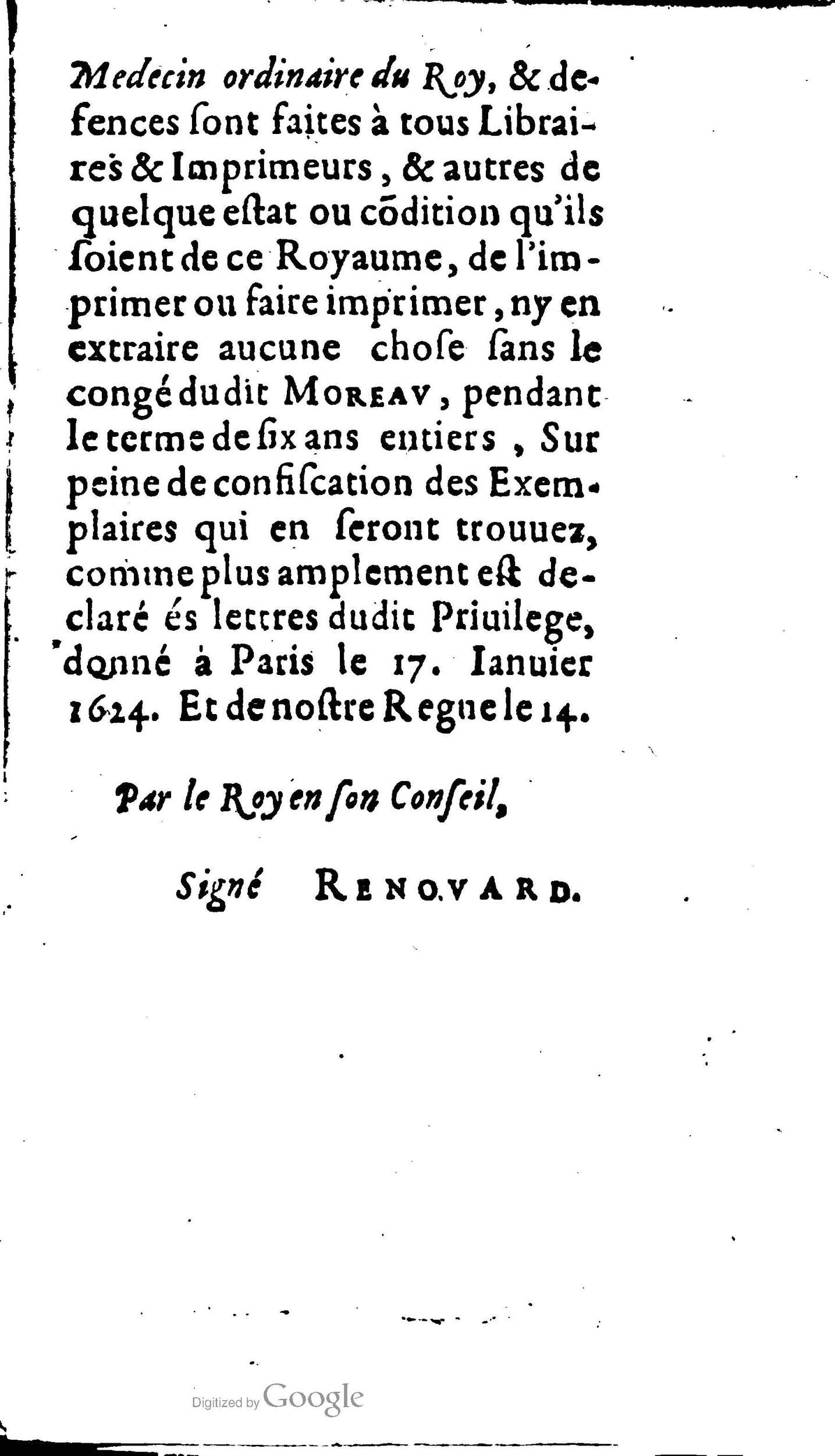 1624 - Jean Moreau - Conservation du trésor de la santé - British Library 1624 - Jean Moreau - Conservation du trésor de la santé - British Library