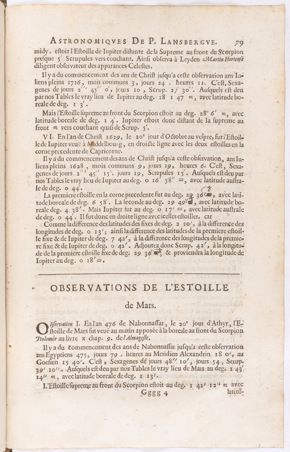 1634 - Zacharie Roman - Les Tables perpétuelles - BnF Arsenal
