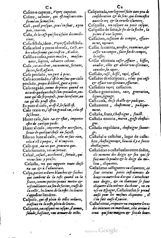 1621 - Adrian Tiffaine - Trésor des deux langues espagnole et française - BM Lyon