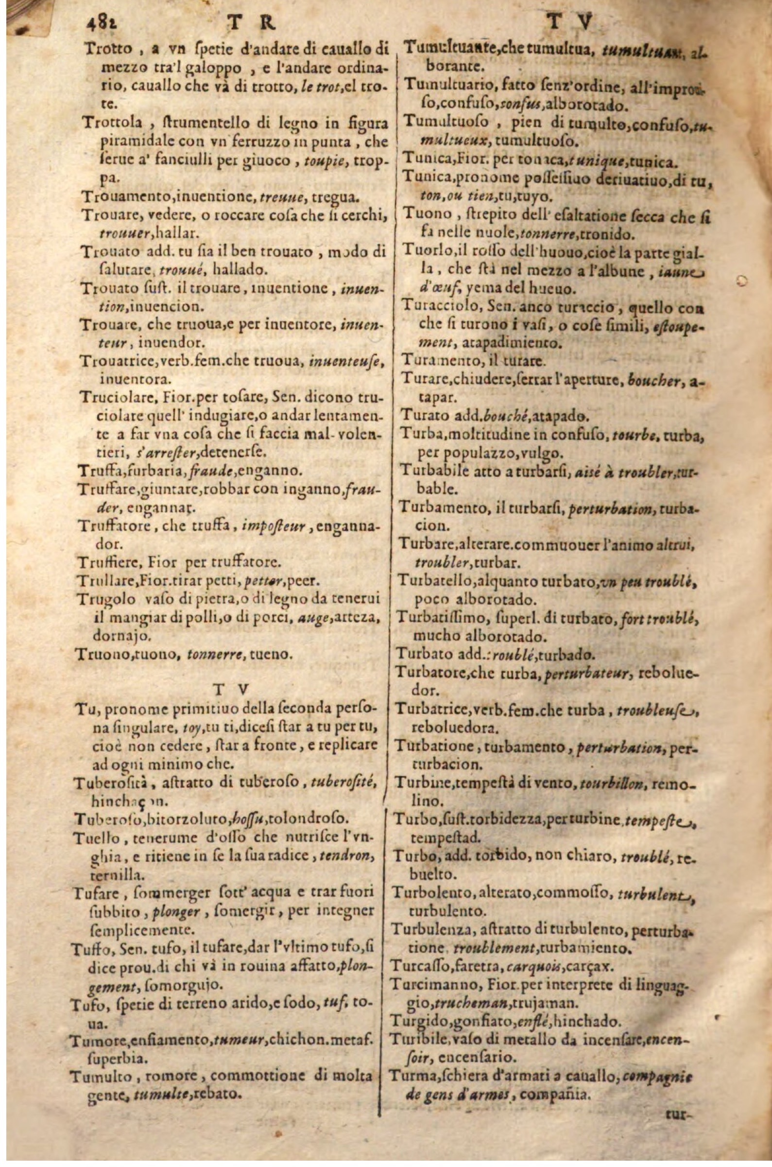 1644 - Jacques Crespin - Trésor des trois langues - Passau 1644 - Jacques Crespin - Trésor des trois langues - Passau
