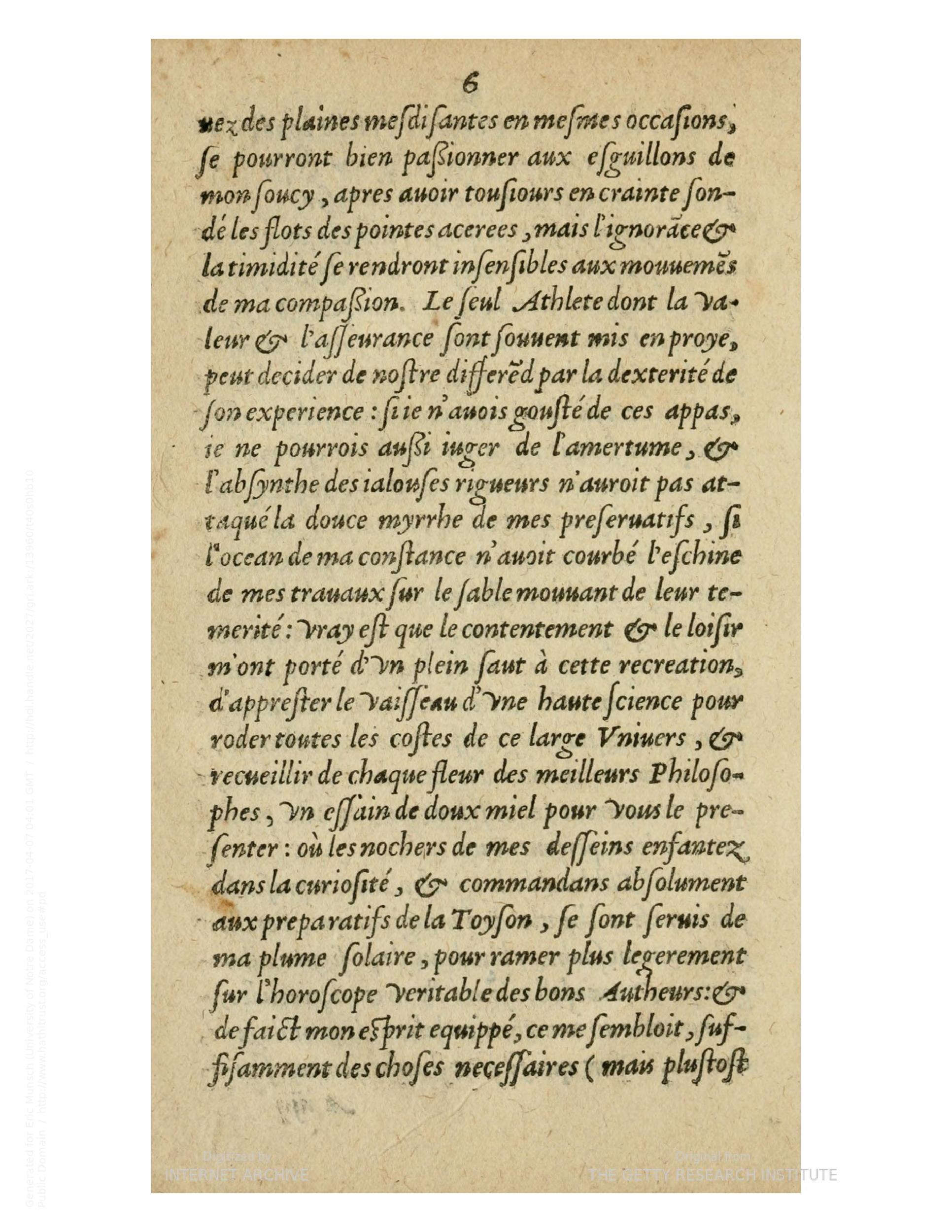 1612 - Charles Sevestre - Toison d’or ou la fleur des trésors - Getty Research Institute