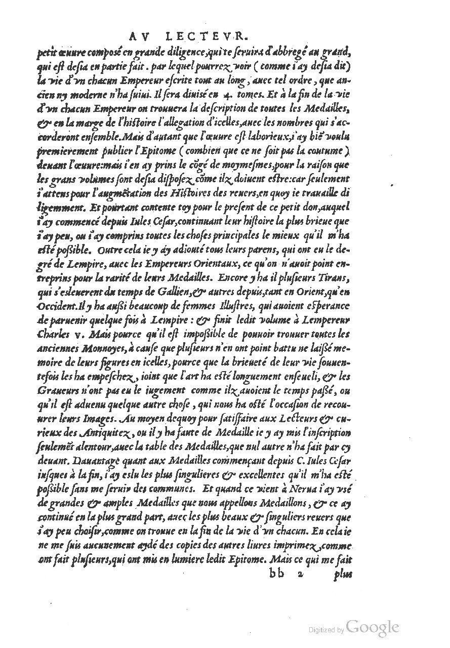 1553 - Jacopo Strada et Thomas Guérin - Épitome du Trésor des antiquités - UGent