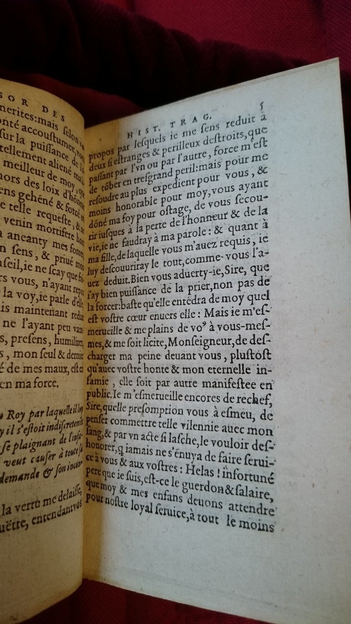 1581 - Pierre Le Voirier et Gervais Mallot - Trésor des histoires tragiques - BnF Richelieu