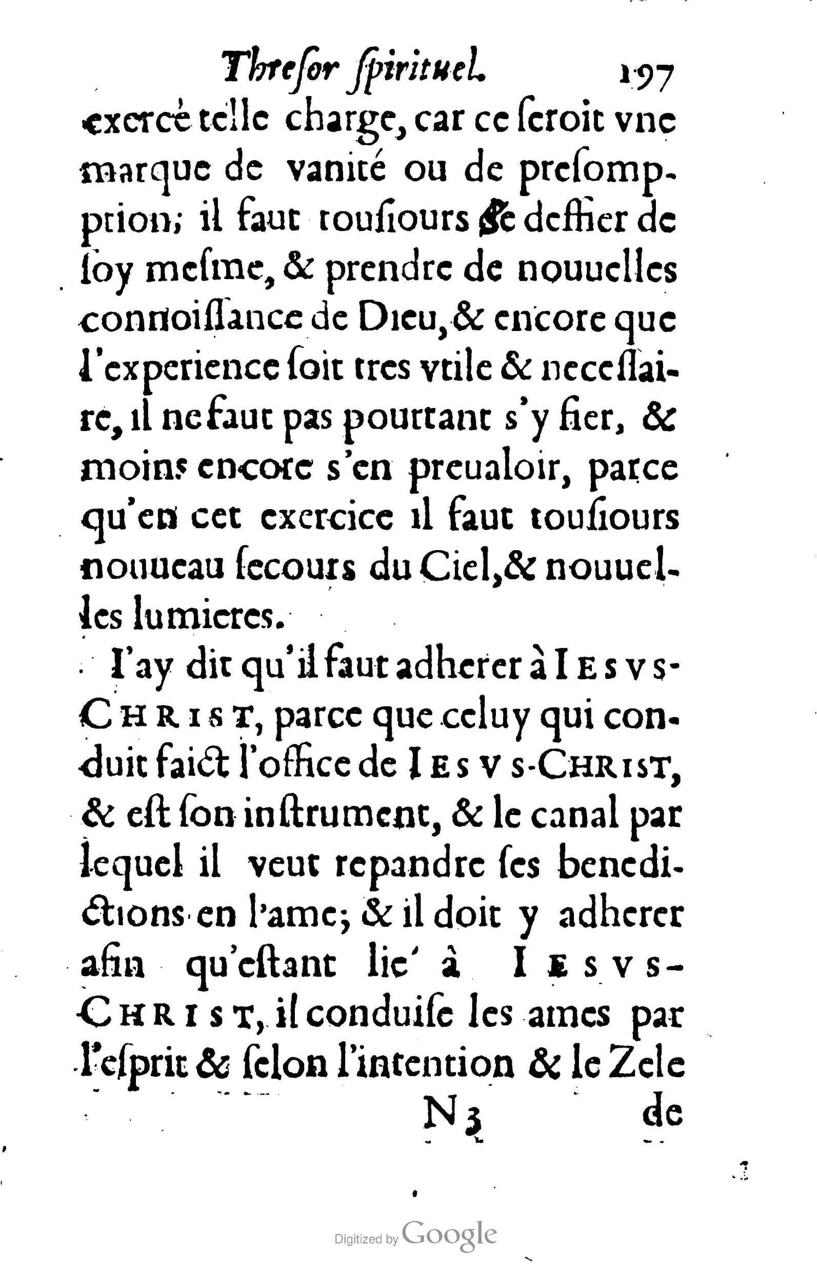 1633 - François Waudré - Trésor spirituel contenant les excellences du christianisme - BM Lyon