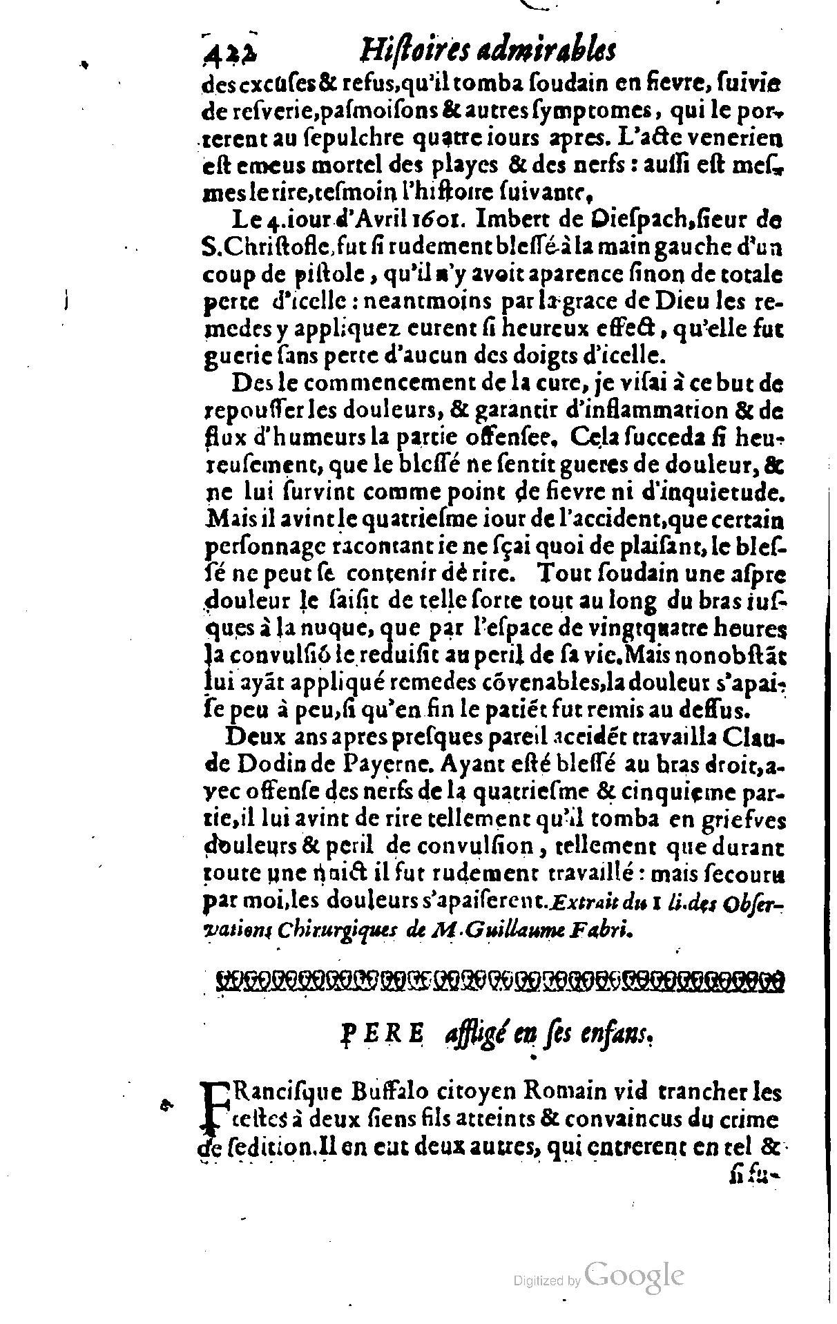 1628 - Jacques Crespin - Trésor d’histoires admirables et mémorables - BSB Munich