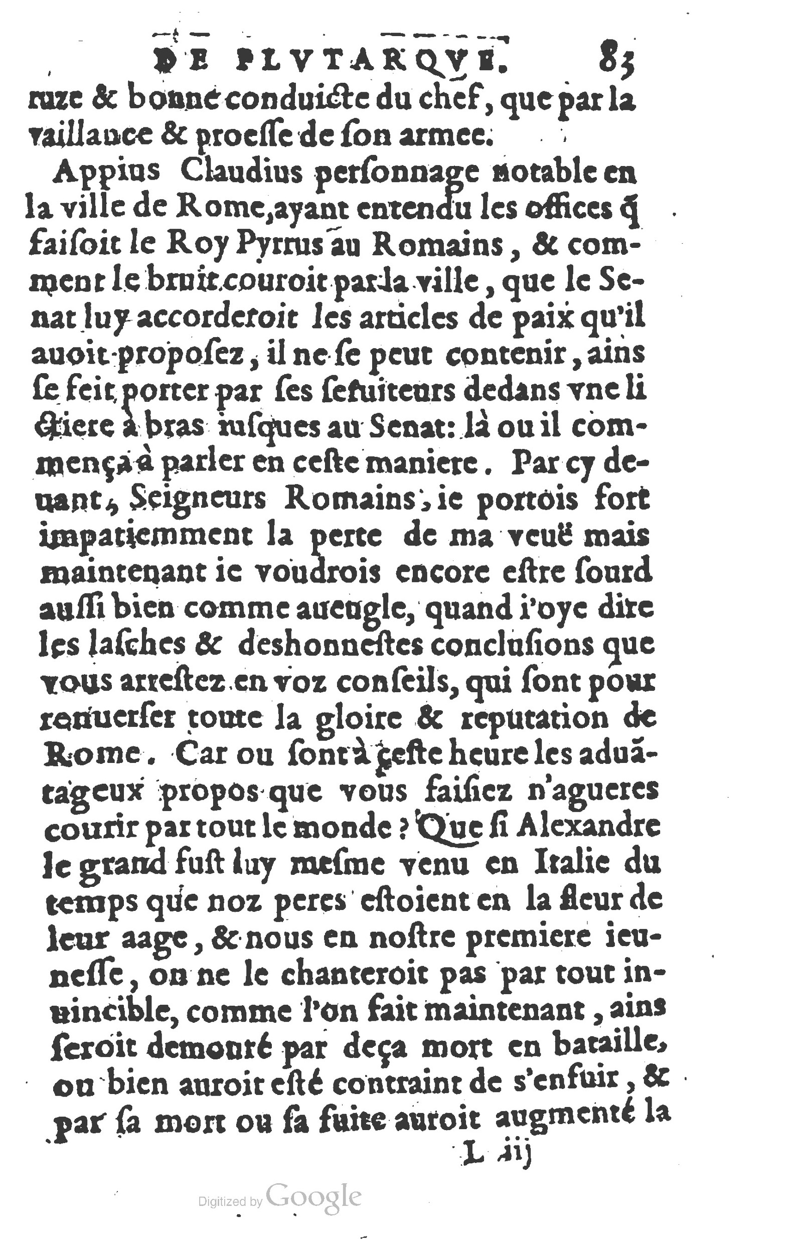 1577 - Claude Micard - Trésor des vies de Plutarque - BSB Munich