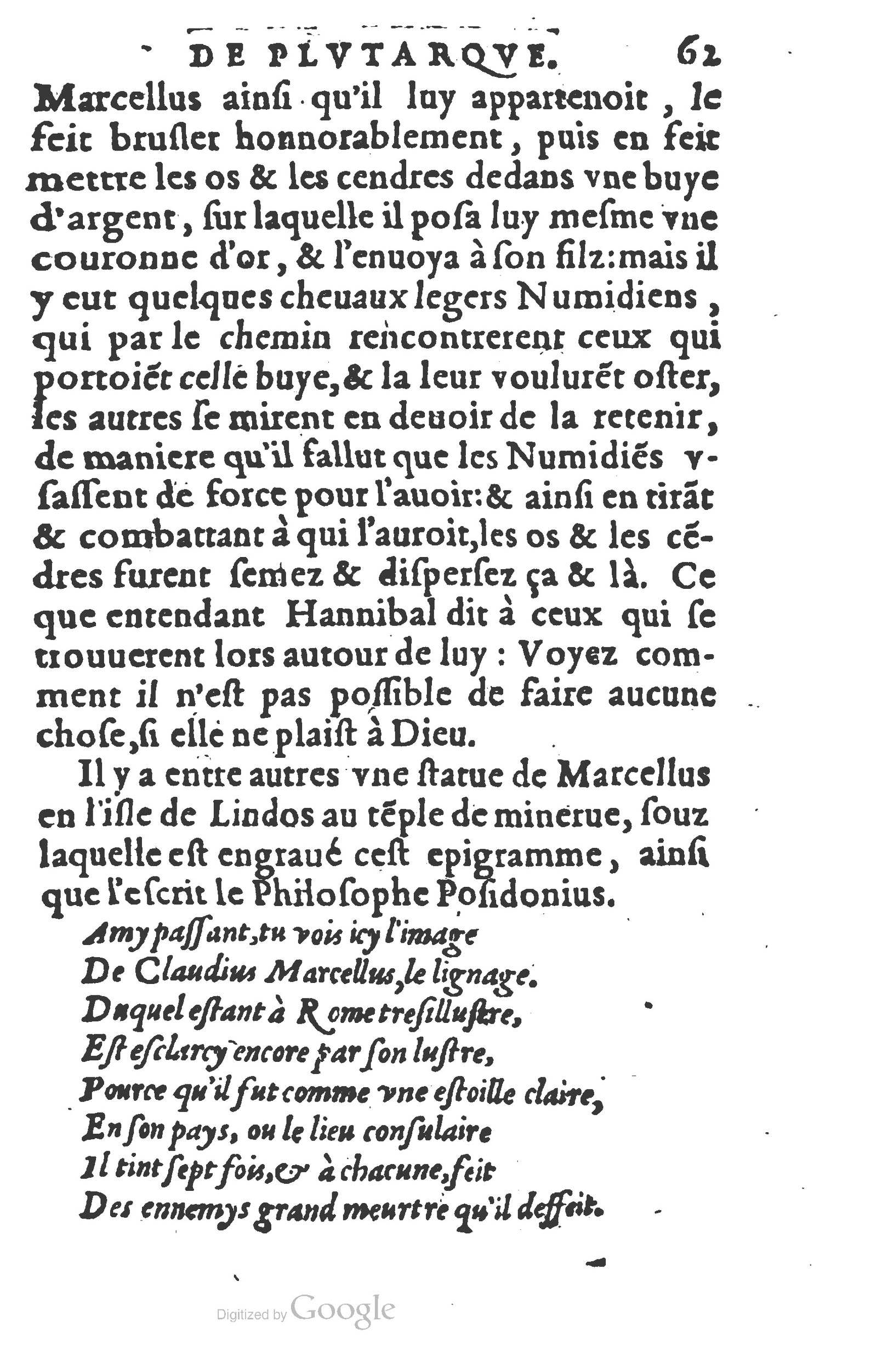 1577 - Claude Micard - Trésor des vies de Plutarque - BSB Munich 1577 - Claude Micard - Trésor des vies de Plutarque - BSB Munich