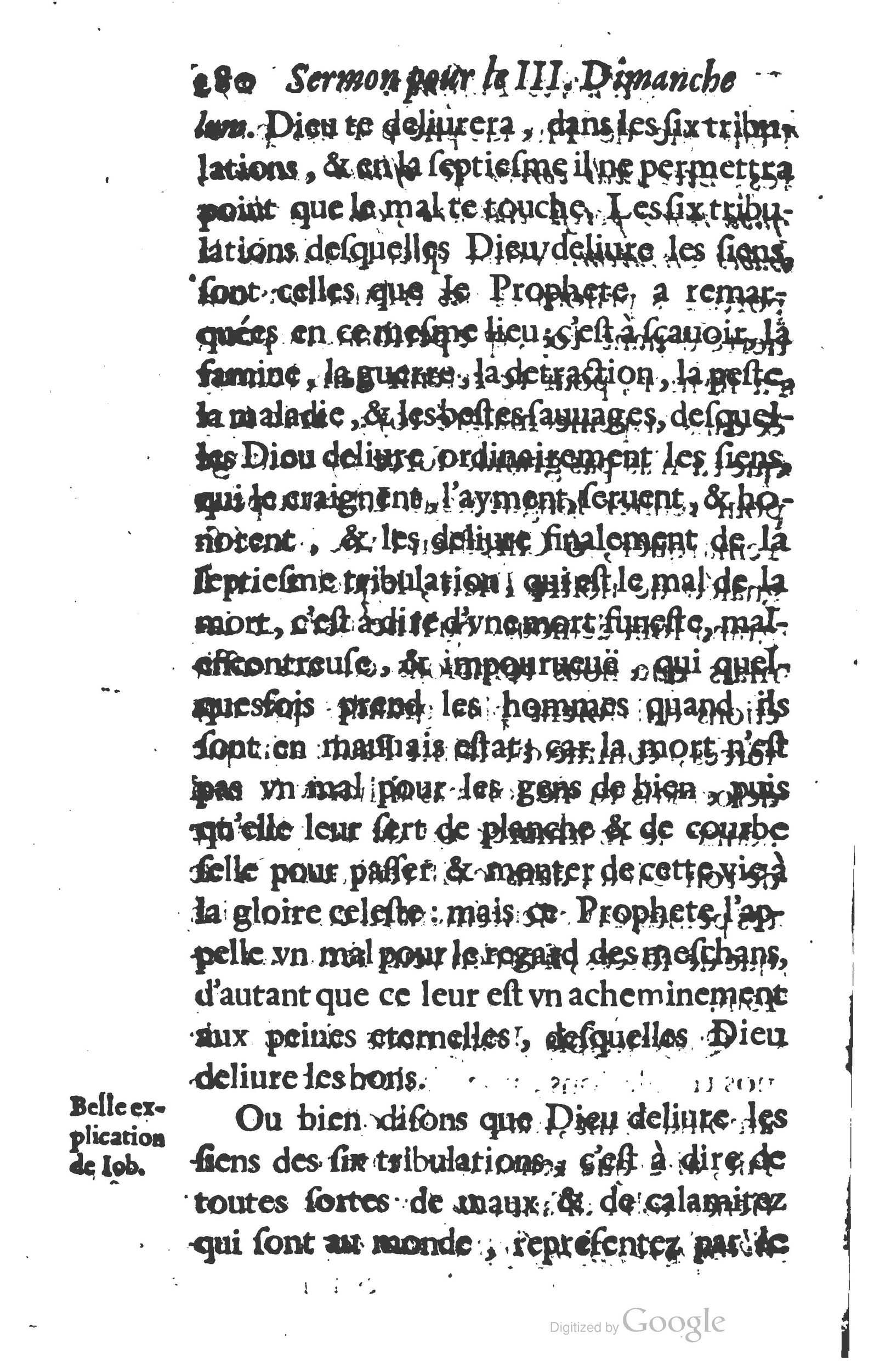 1629 - Manassés de Préaulx - Sermons ou Trésors de la piété chrétienne - BM Lyon