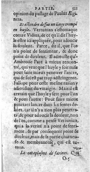 1612 - Thomas Portau - Trésor de chirurgie - BIU Santé