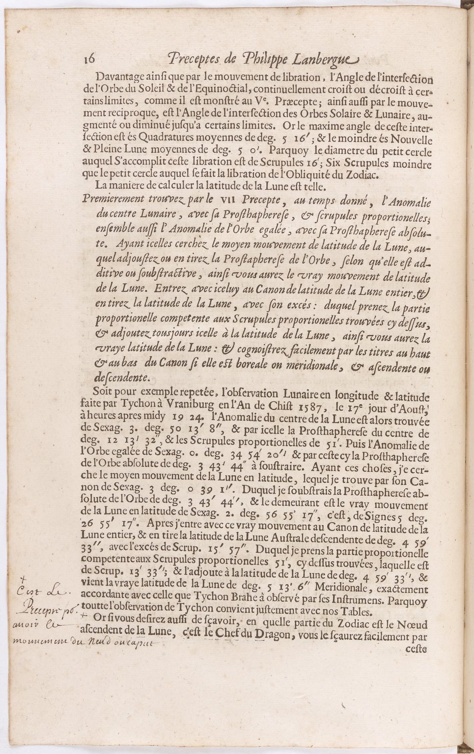 1634 - Zacharie Roman - Les Tables perpétuelles - BnF Arsenal