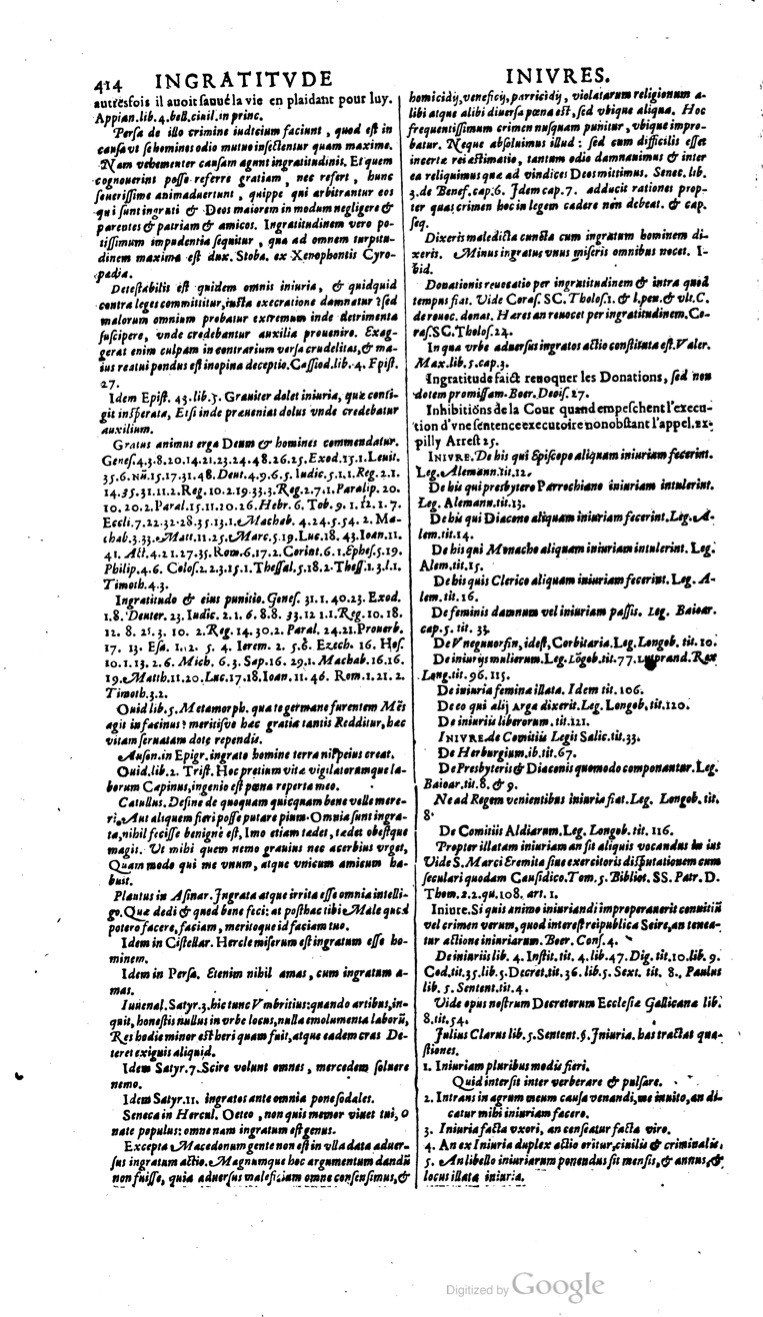 1629 - Veuve Nicolas Buon - Trésor du droit français (29620 T. 2) - BM Lyon