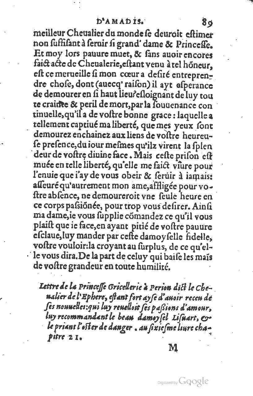 1559 - Étienne Groulleau - Trésor des Amadis - UGent