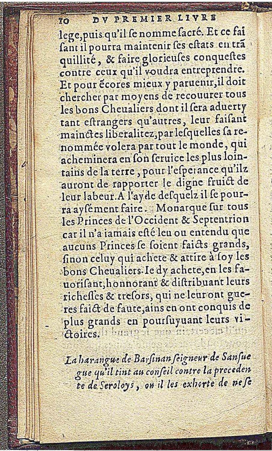 1573 - Olivier de Harsy - Trésor des Amadis - Edimbourg 1573 - Olivier de Harsy - Trésor des Amadis - Edimbourg