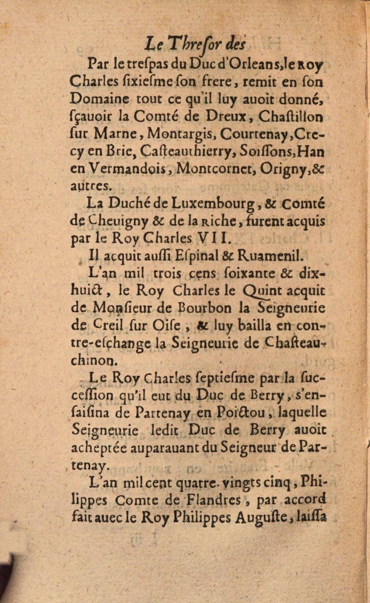 1639 - Jean Corrozet - Trésor des histoires de France - BSB Munich 1639 - Jean Corrozet - Trésor des histoires de France - BSB Munich