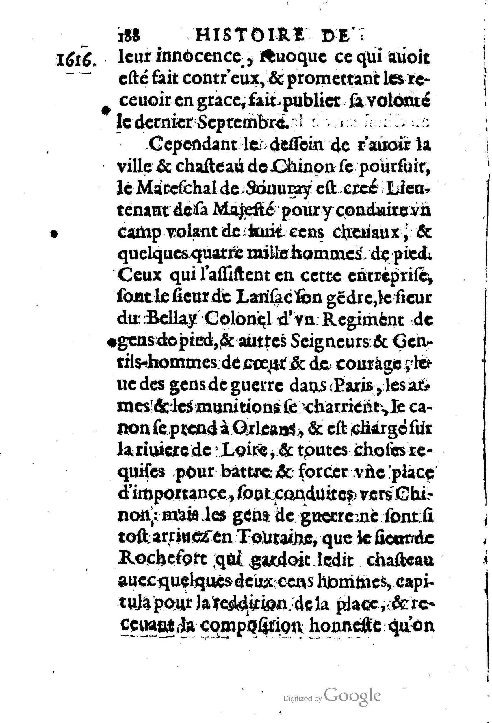 1623 - Joseph Bouillerot - Trésor de l’histoire générale de notre temps - BM Lyon