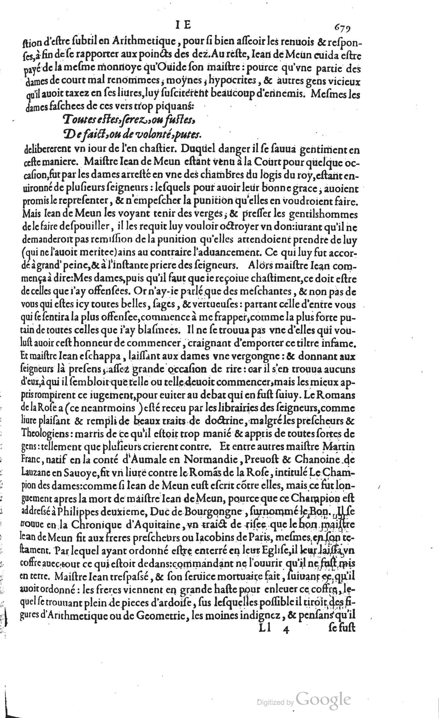 1585 - Barthélemy Honorat - Bibliothèques françaises - BSB Munich