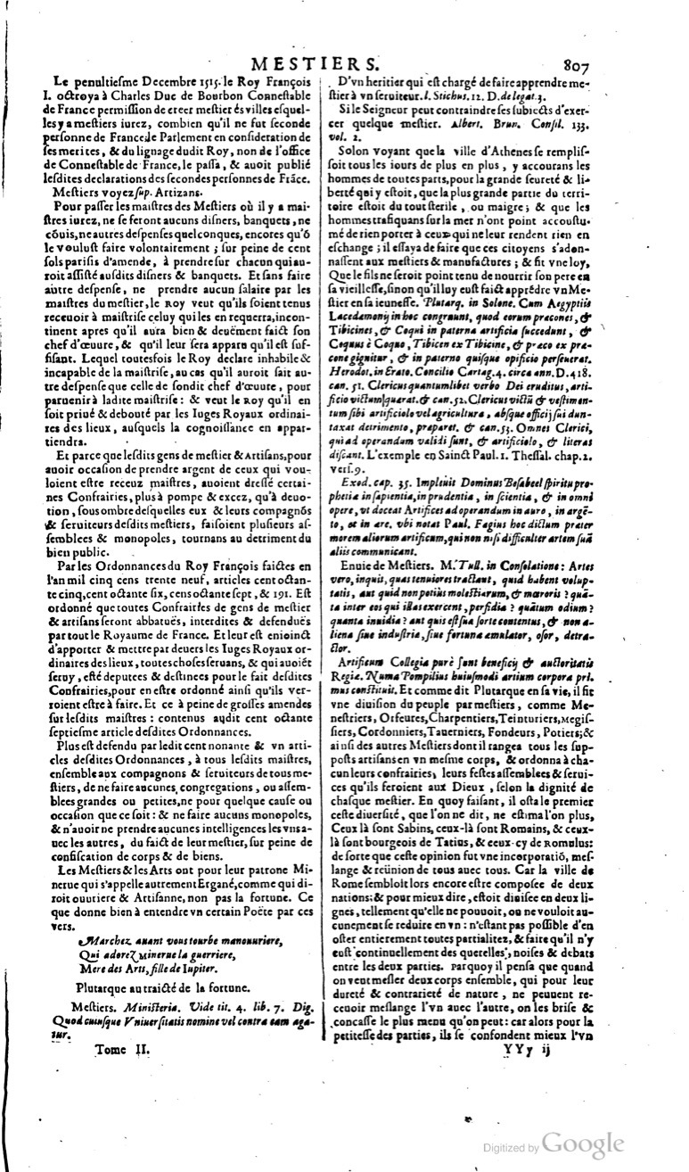 1629 - Veuve Nicolas Buon - Trésor du droit français (29620 T. 2) - BM Lyon