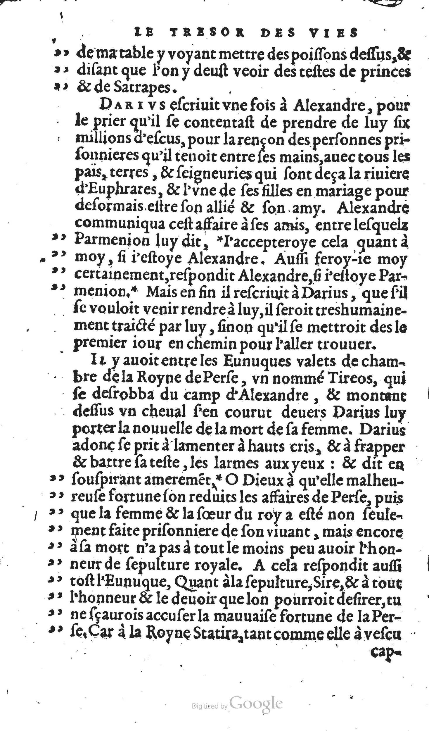 1567 - Willem Silvius - Trésor des vies de Plutarque - Anvers Musée Plantin-Moretus