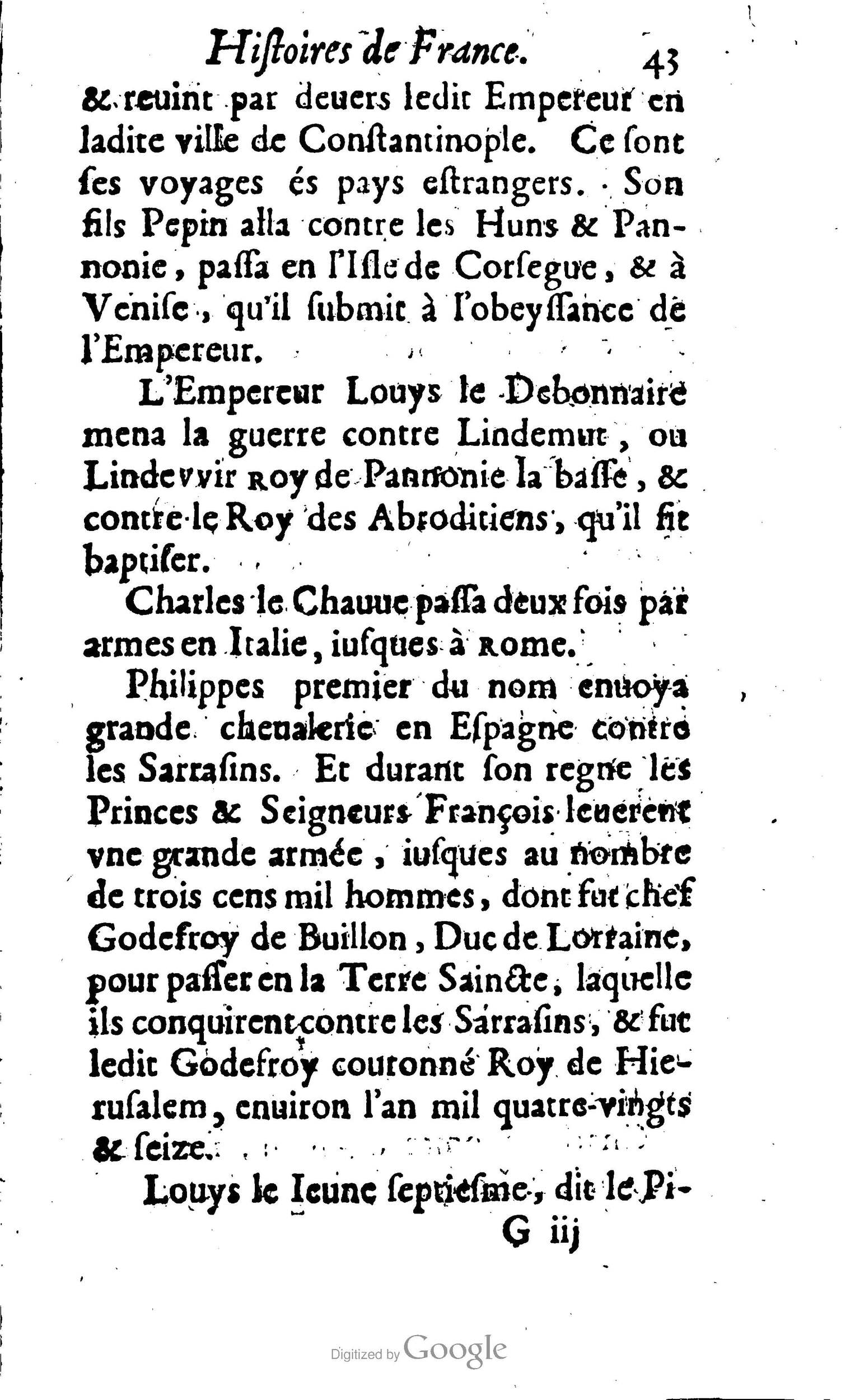 1638 - Jean Corrozet - Trésor des histoires de France - BM Lyon 1638 - Jean Corrozet - Trésor des histoires de France - BM Lyon