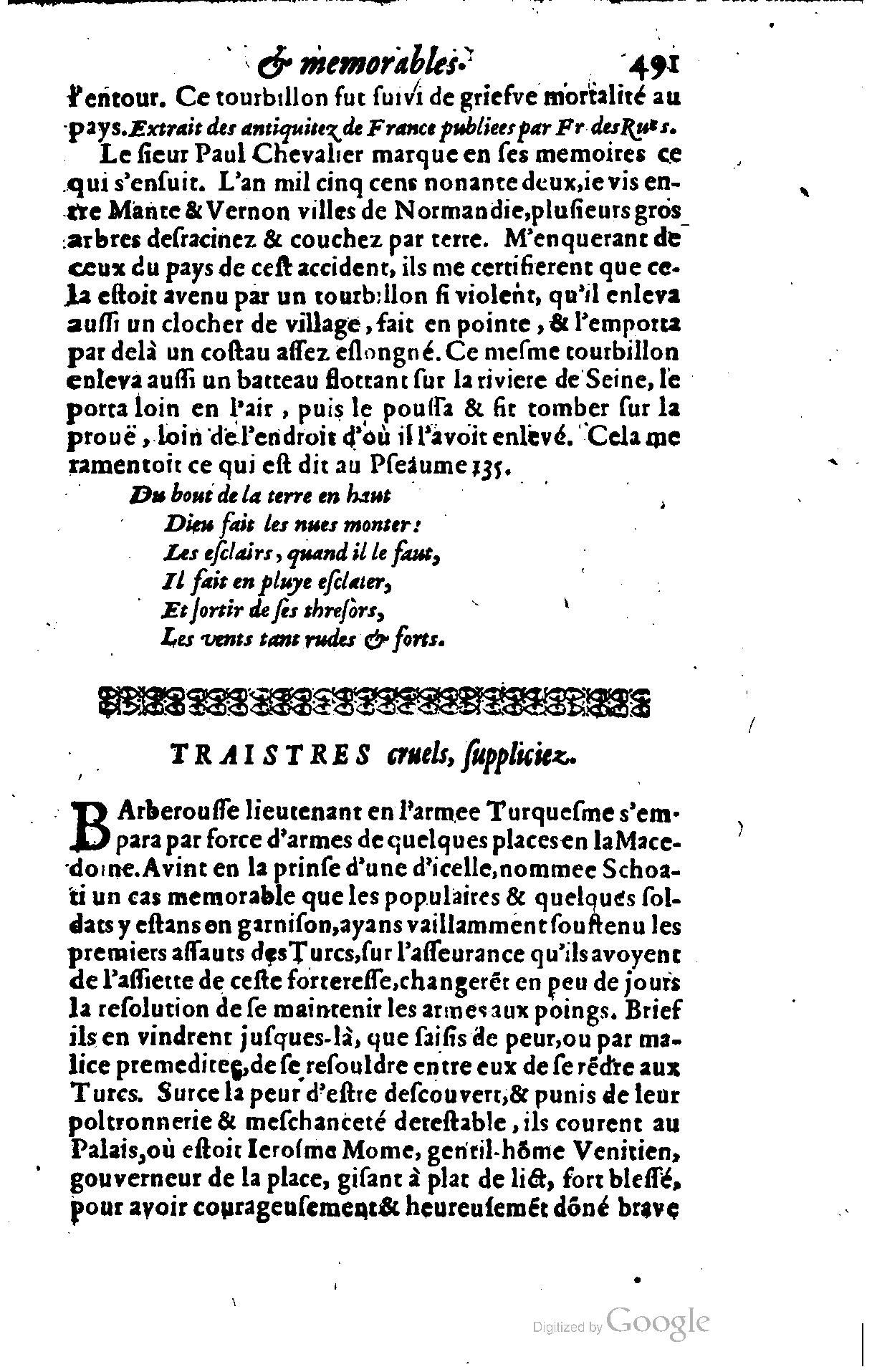 1628 - Jacques Crespin - Trésor d’histoires admirables et mémorables - BSB Munich