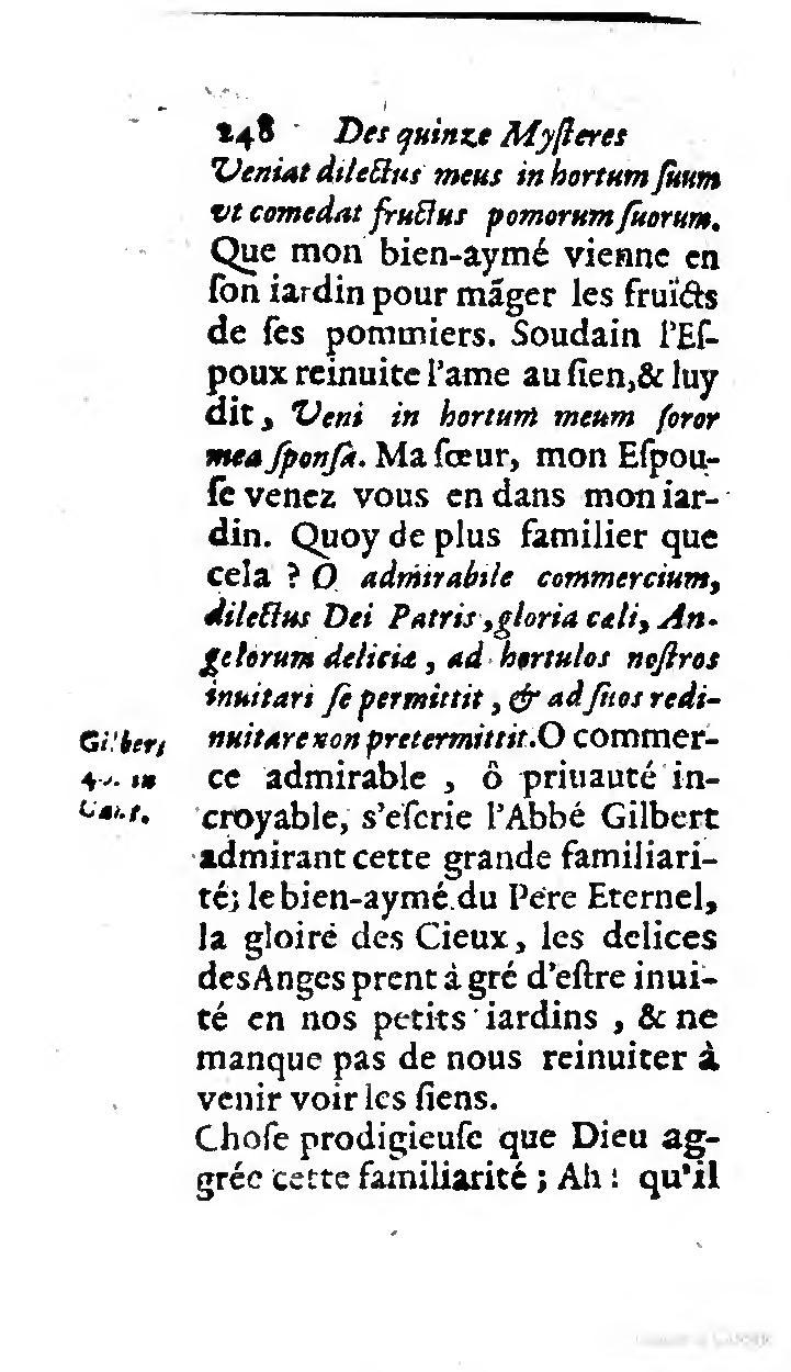 1646 - Jean Piot - Trésor inestimable de Saint-Joseph - BNC Rome