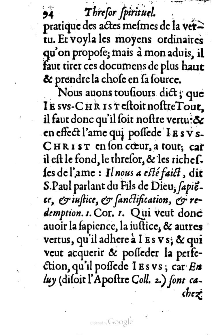 1633 - François Waudré - Trésor spirituel contenant les excellences du christianisme - UGent 1633 - François Waudré - Trésor spirituel contenant les excellences du christianisme - UGent