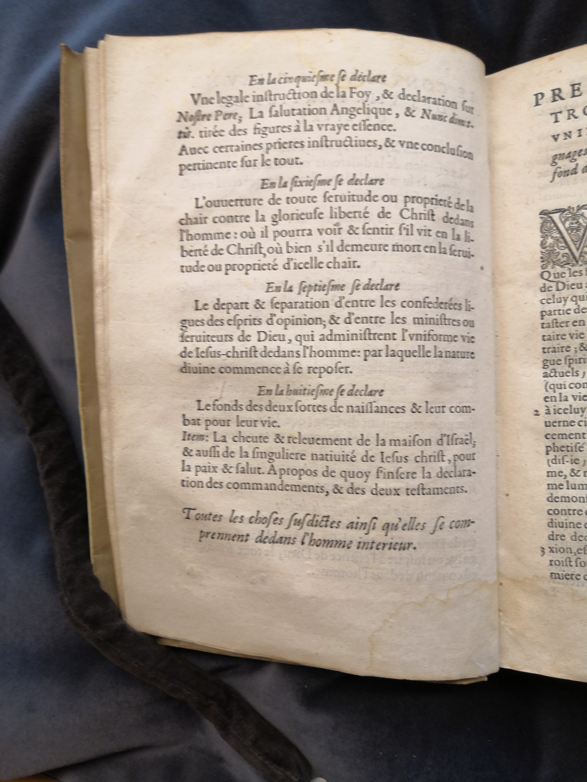 1581c. - Christophe Plantin - Le Livre des témoignages du Trésor caché au champ - Anvers Musée Plantin-Moretus