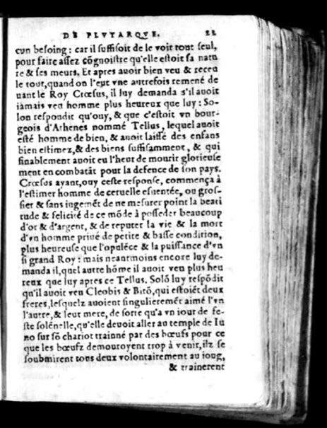 1574 - Benoît Rigaud - Trésor des vies de Plutarque - Avignon