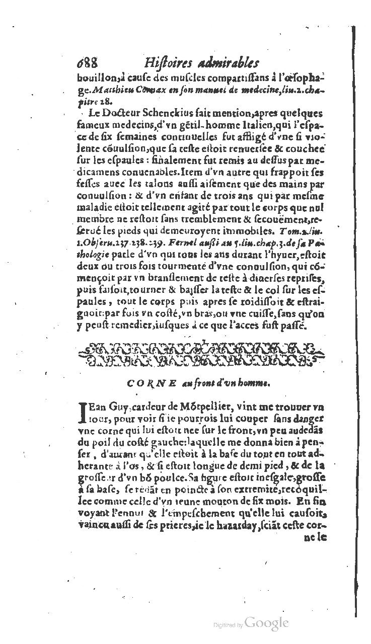 1610 - Paul Marceau - Trésor d’histoires admirables et mémorables - BSB Munich 1610 - Paul Marceau - Trésor d’histoires admirables et mémorables - BSB Munich