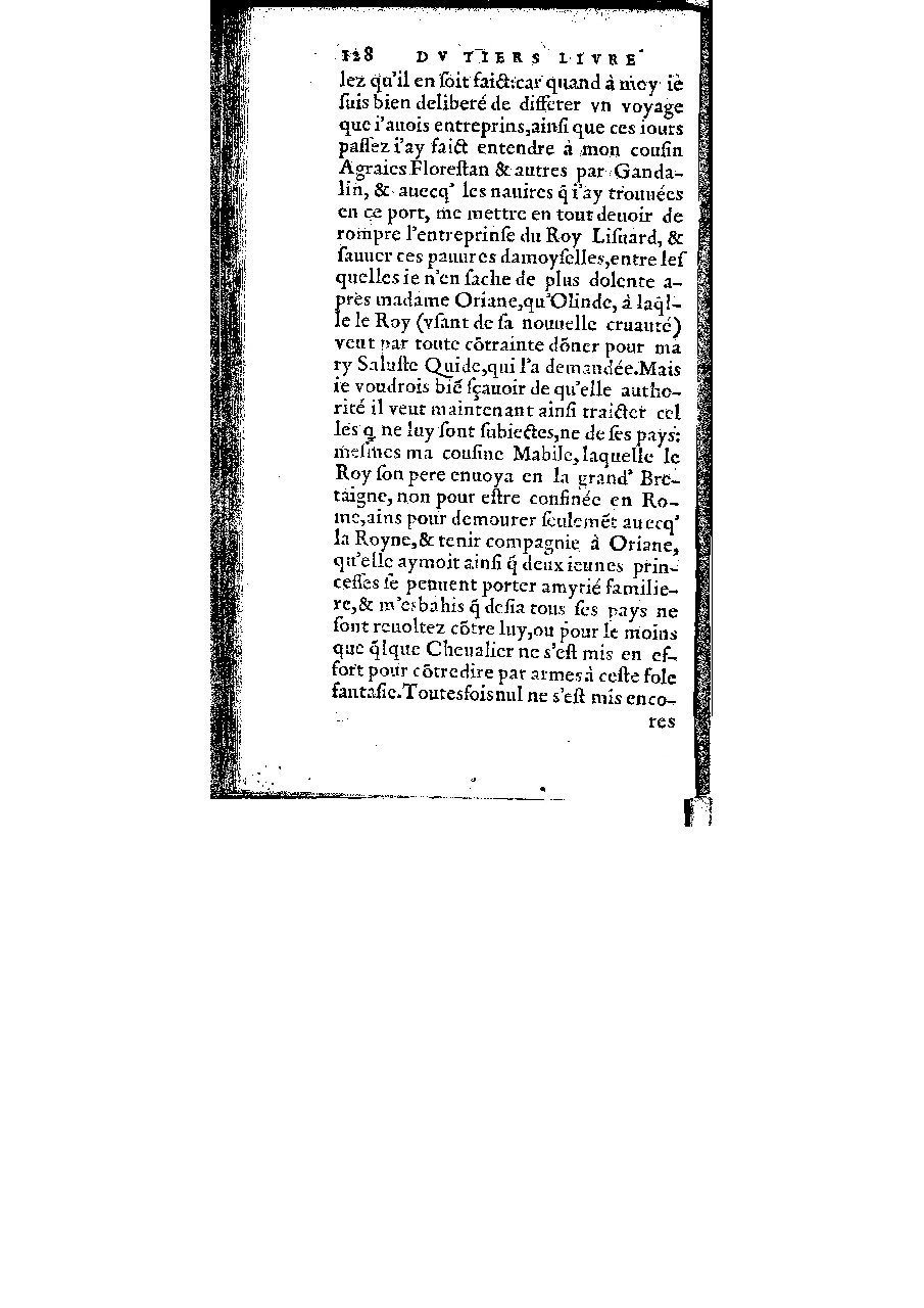 1572 - Veuve Gabriel Cotier - Trésor des Amadis - BM Lyon