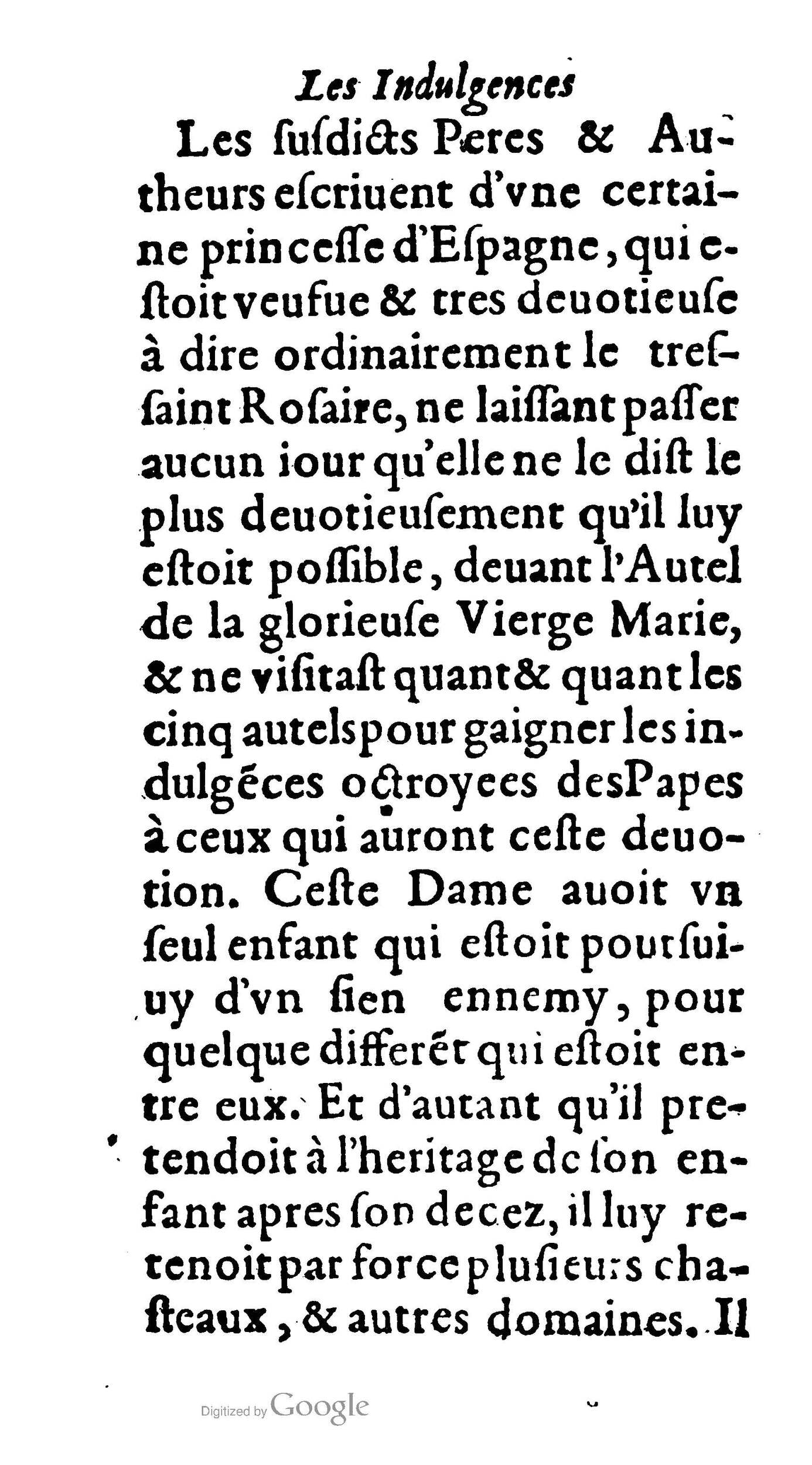 1604 - Jean Le Bouc - Trésor des indulgences du Saint Rosaire - BM Lyon 1604 - Jean Le Bouc - Trésor des indulgences du Saint Rosaire - BM Lyon